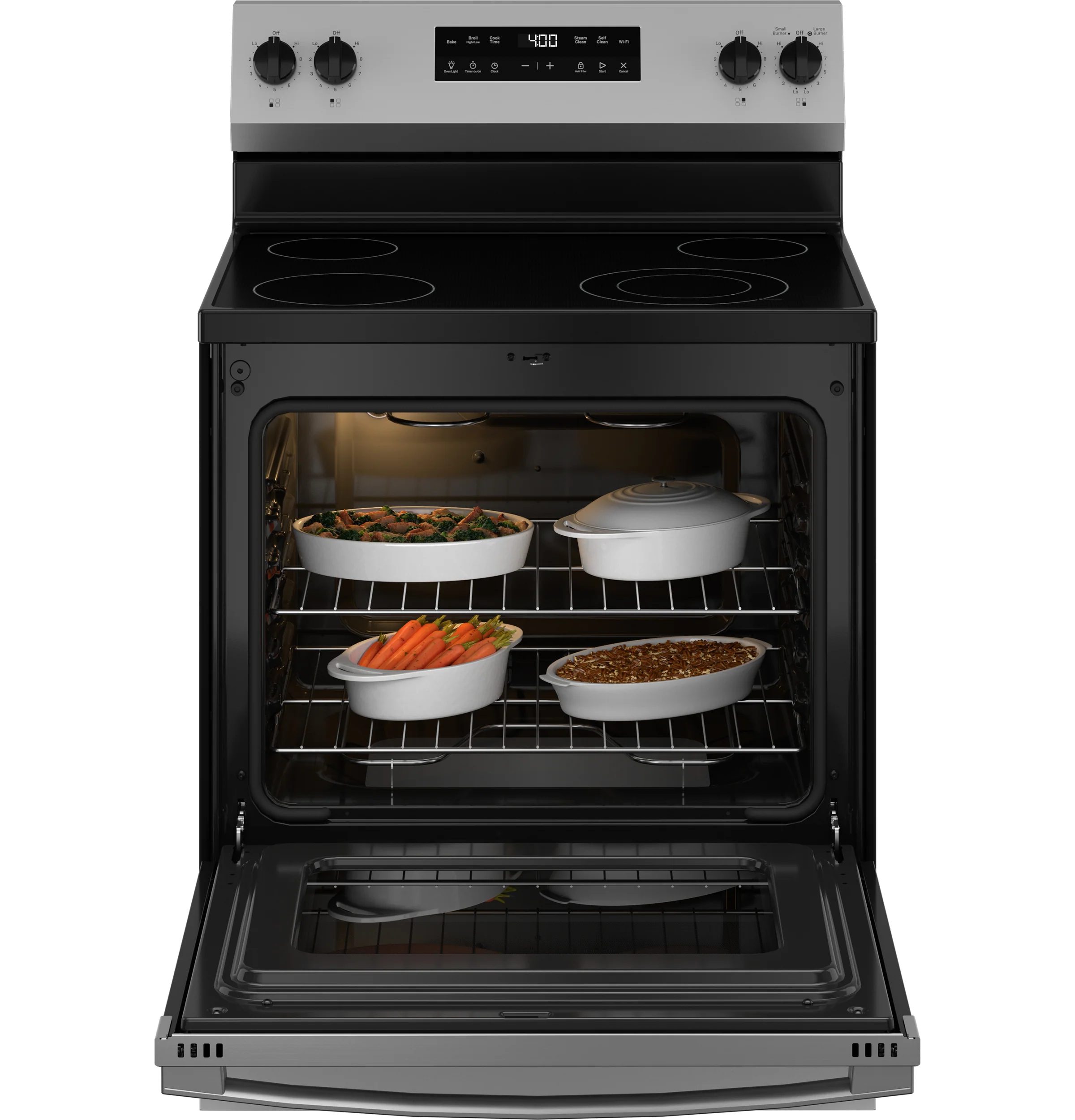 GE ENERGY STAR 30" Free-Standing Electric Range GRF400PVSS - Image 5