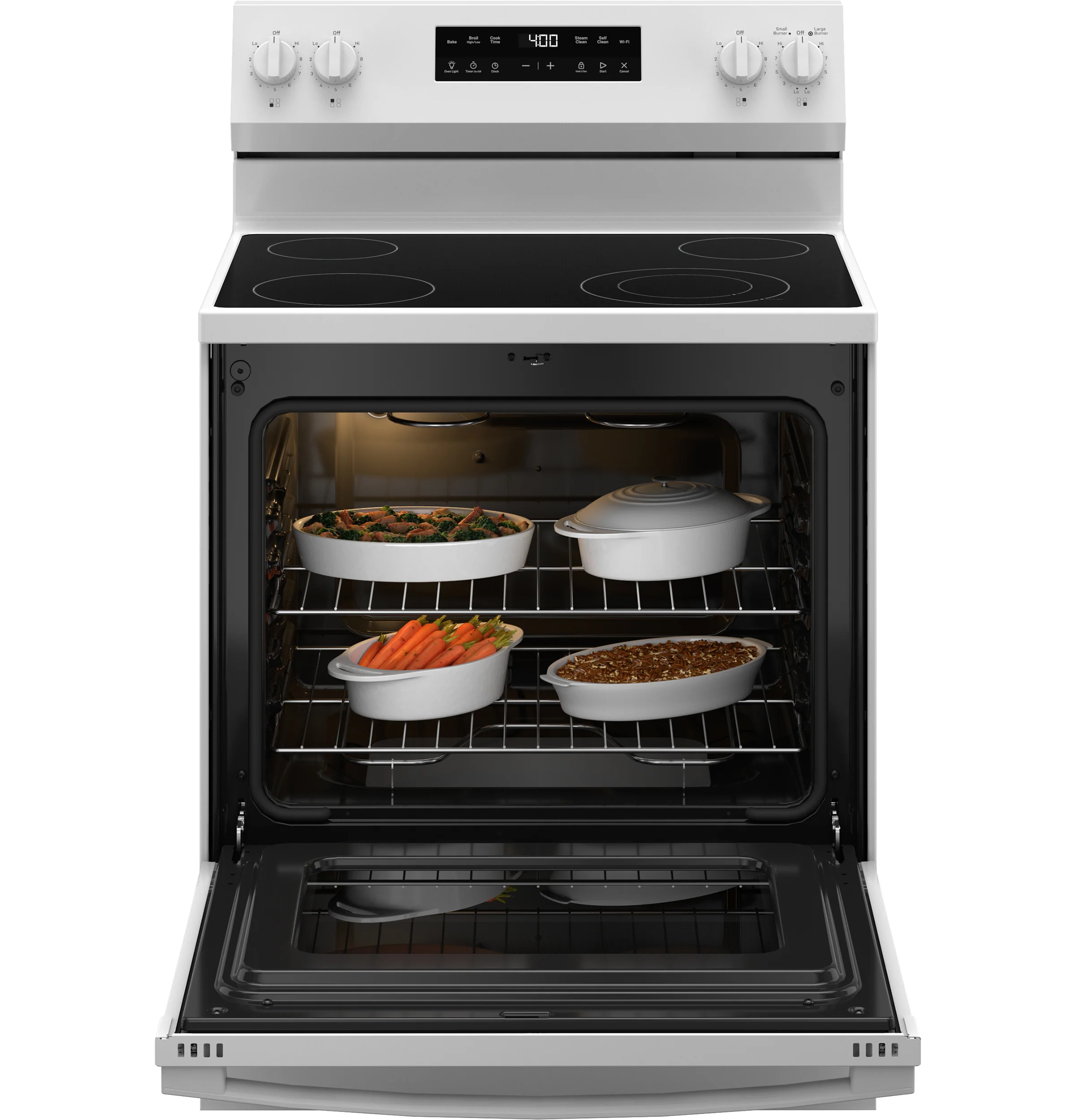 GE ENERGY STAR 30" Free-Standing Electric Range GRF400PVWW - Image 7