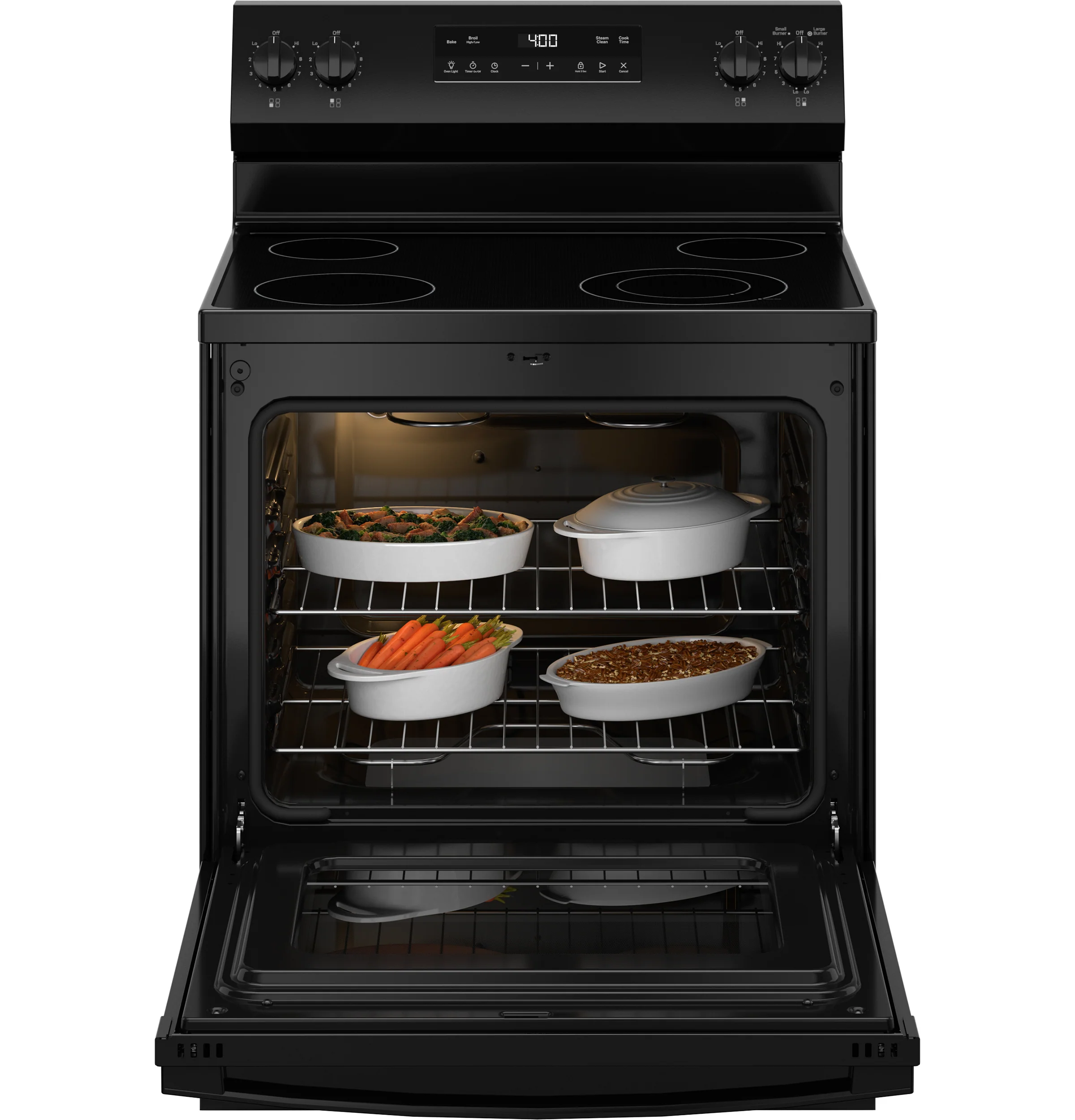 GE ENERGY STAR 30" Free-Standing Electric Range GRF400SVBB - Image 5