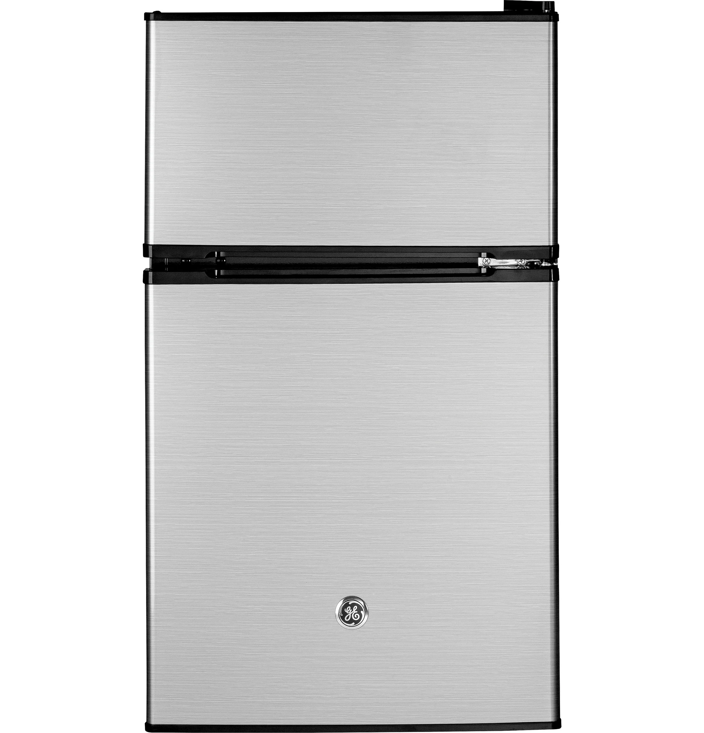 GE ENERGY STAR Double-Door Compact Refrigerator GDE03GLKLB