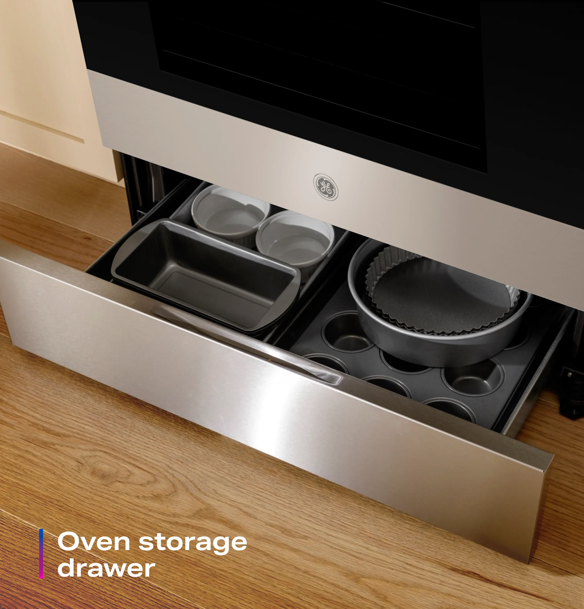 GE Profile™ 30” Smart Free-Standing Gas Convection Range with No Preheat Air Fry and EasyWash™ Oven Tray PGF700AYFS - Image 10