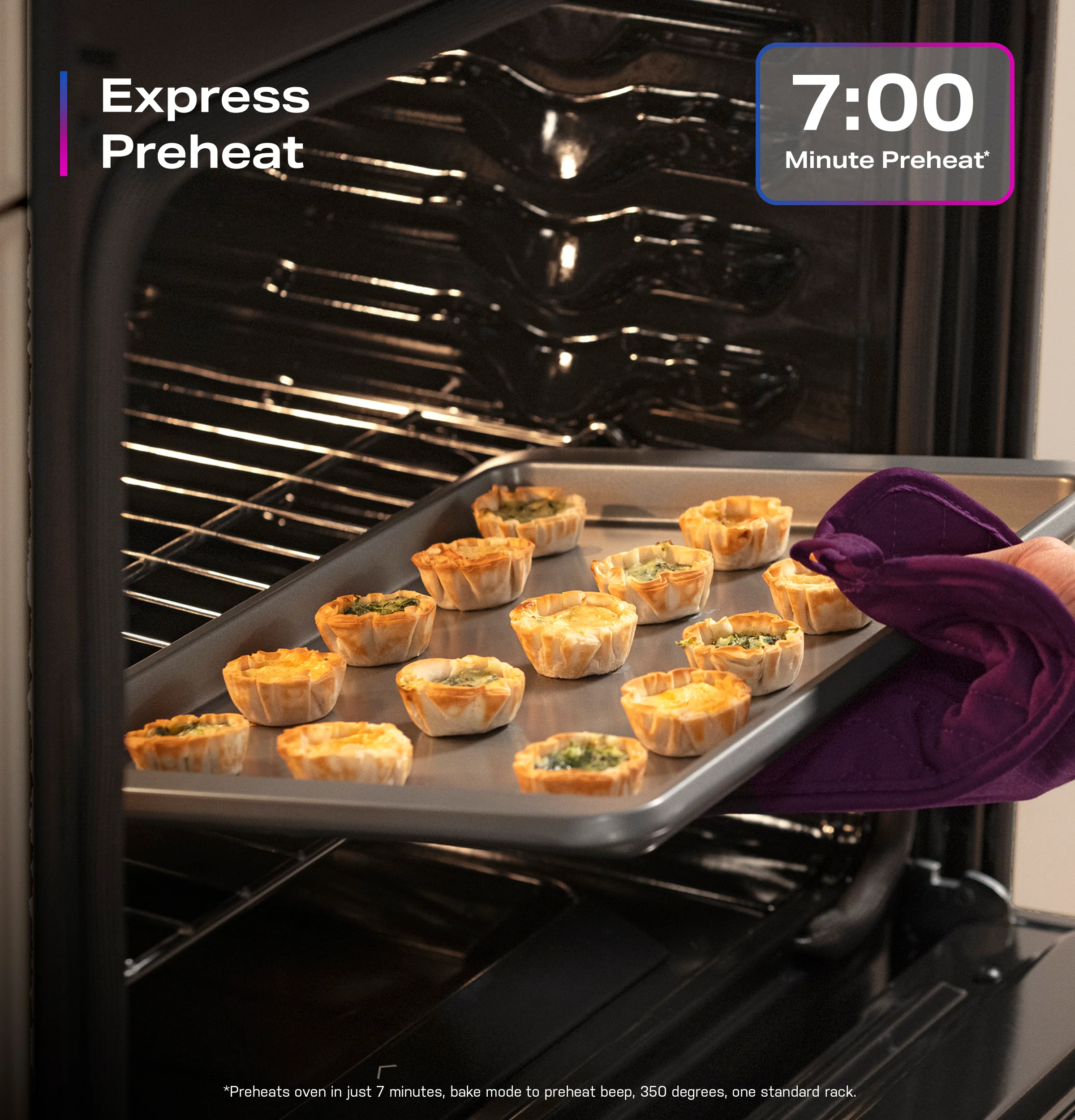 GE Profile™ 30” Smart Free-Standing Gas Convection Range with No Preheat Air Fry and EasyWash™ Oven Tray PGF700AYFS - Image 8