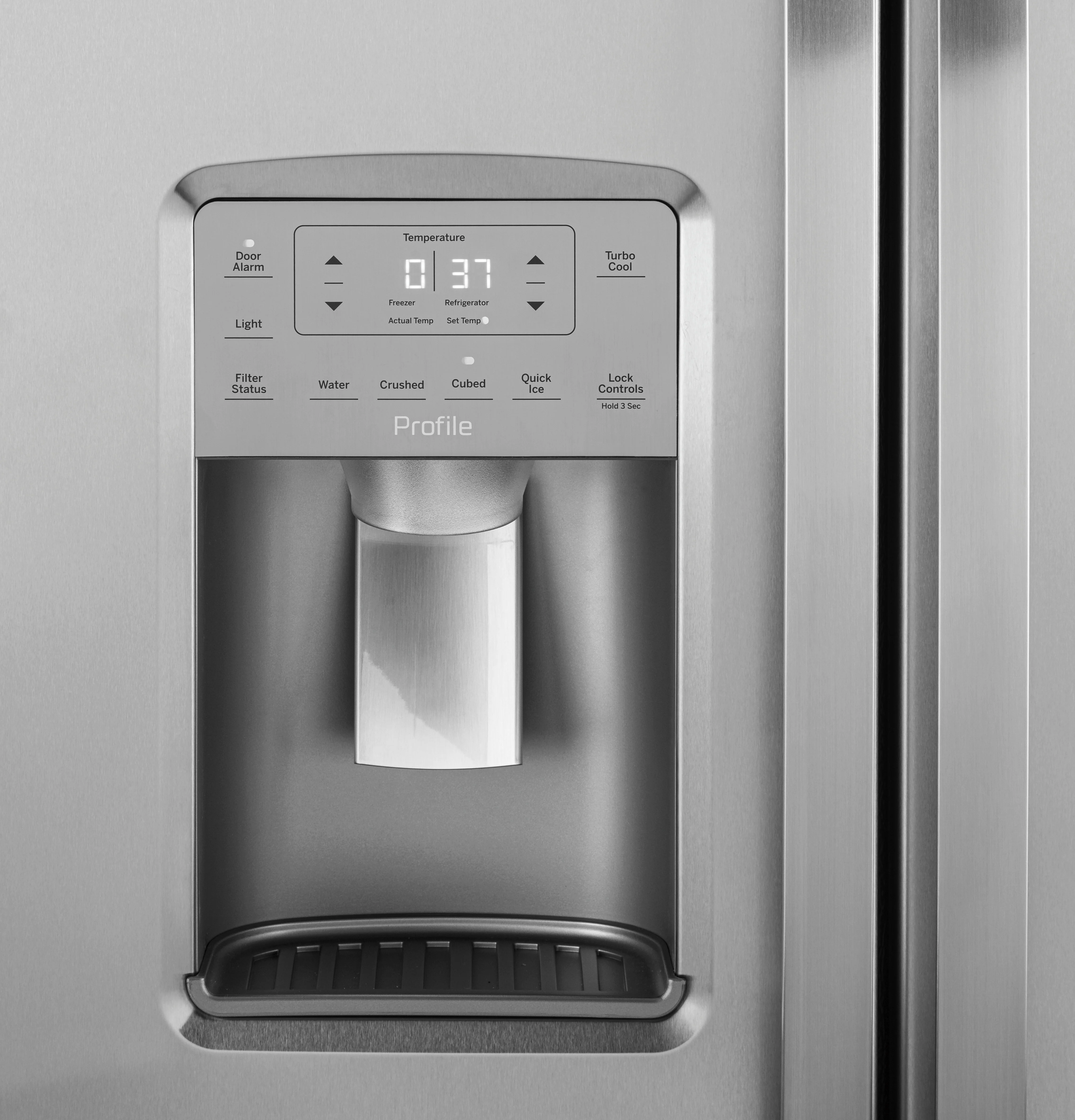 GE Profile™ ENERGY STAR® 25.3 Cu. Ft. Side-by-Side Refrigerator PSE25KYHFS - Image 12