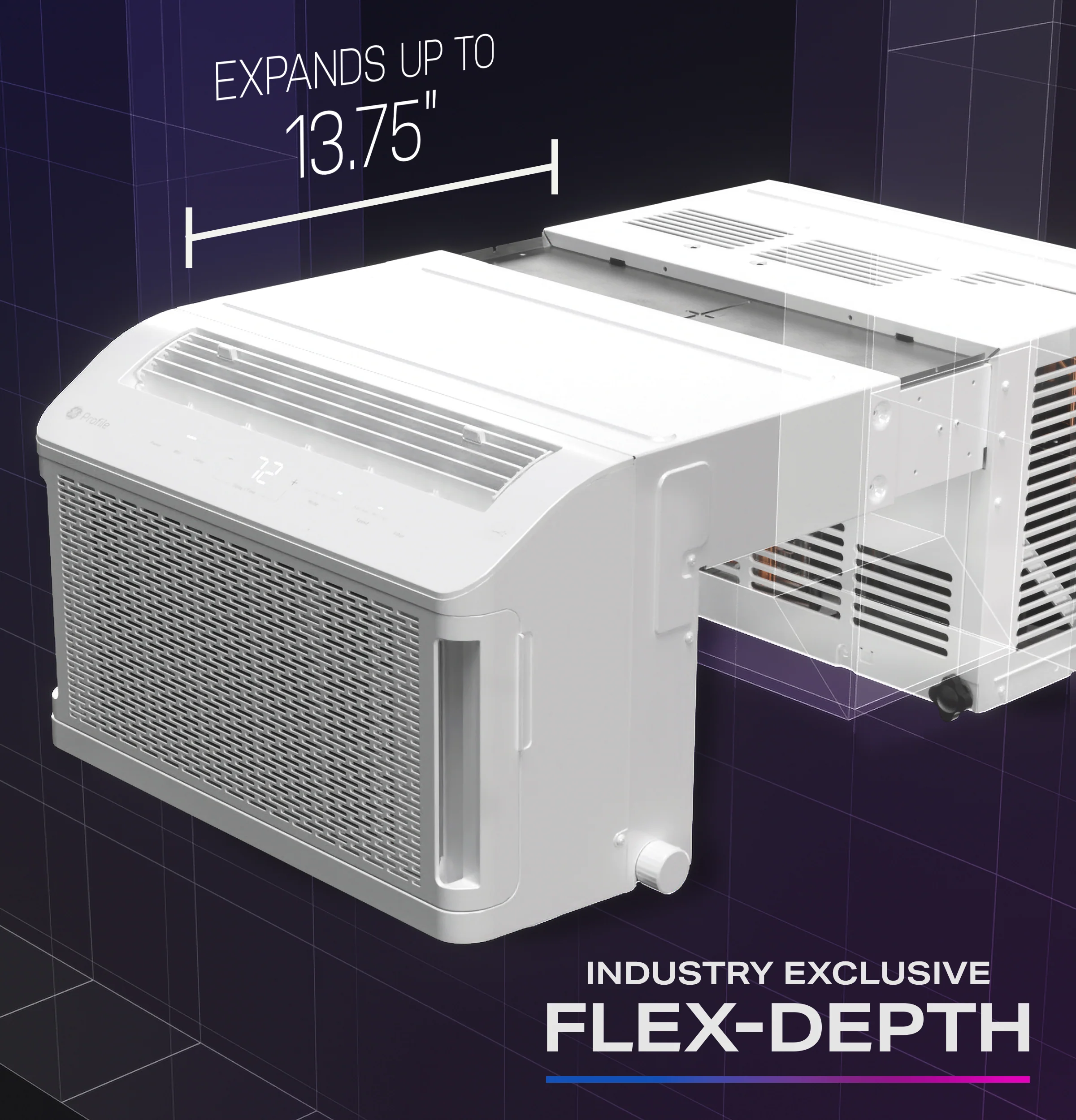 GE Profile ClearView™ 6,100 BTU Smart Ultra Quiet Window Air Conditioner for Small Rooms up to 250 sq. ft. AHTT06BC - Image 11