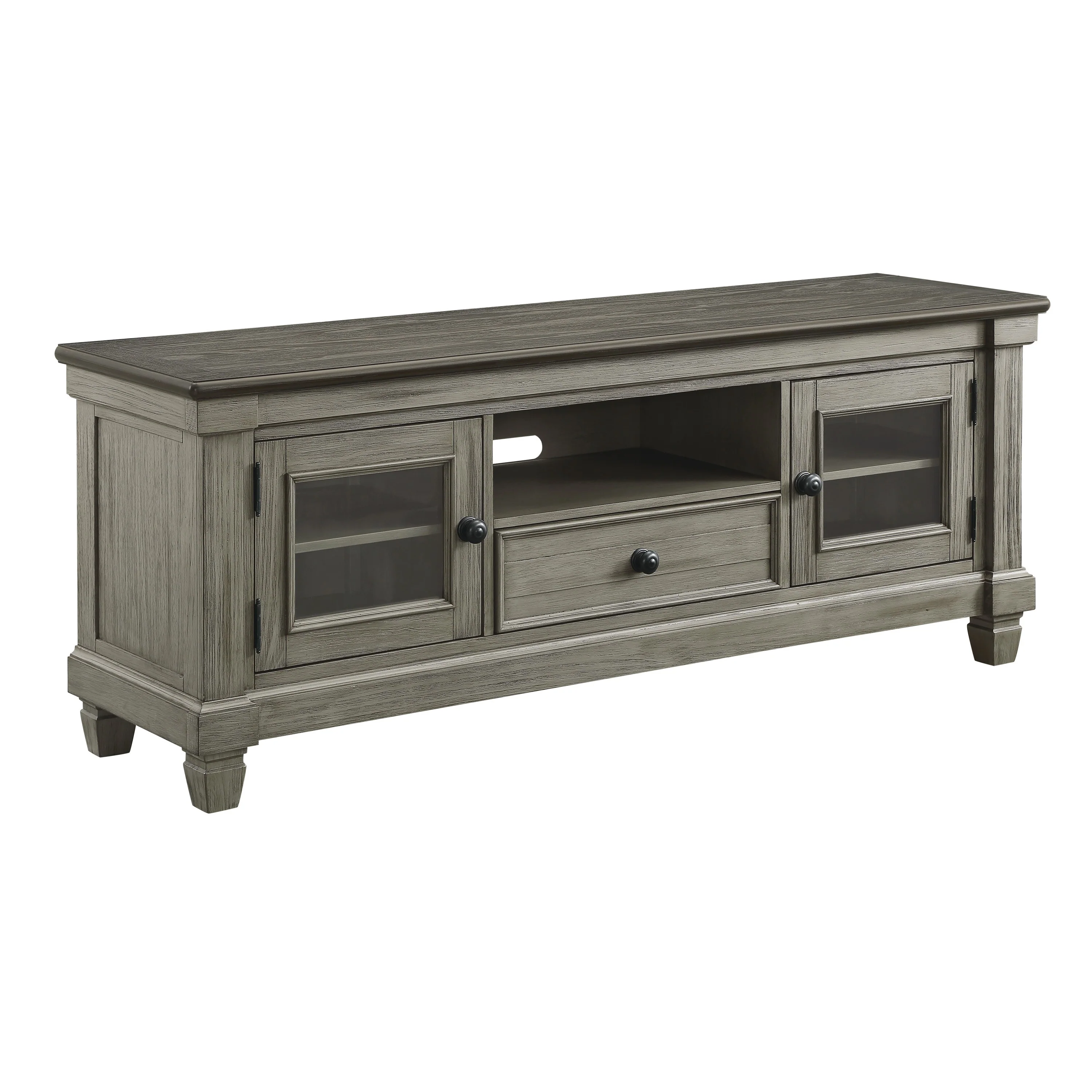 Granby TV Stand in Gray - 56270GY-64T - Image 2