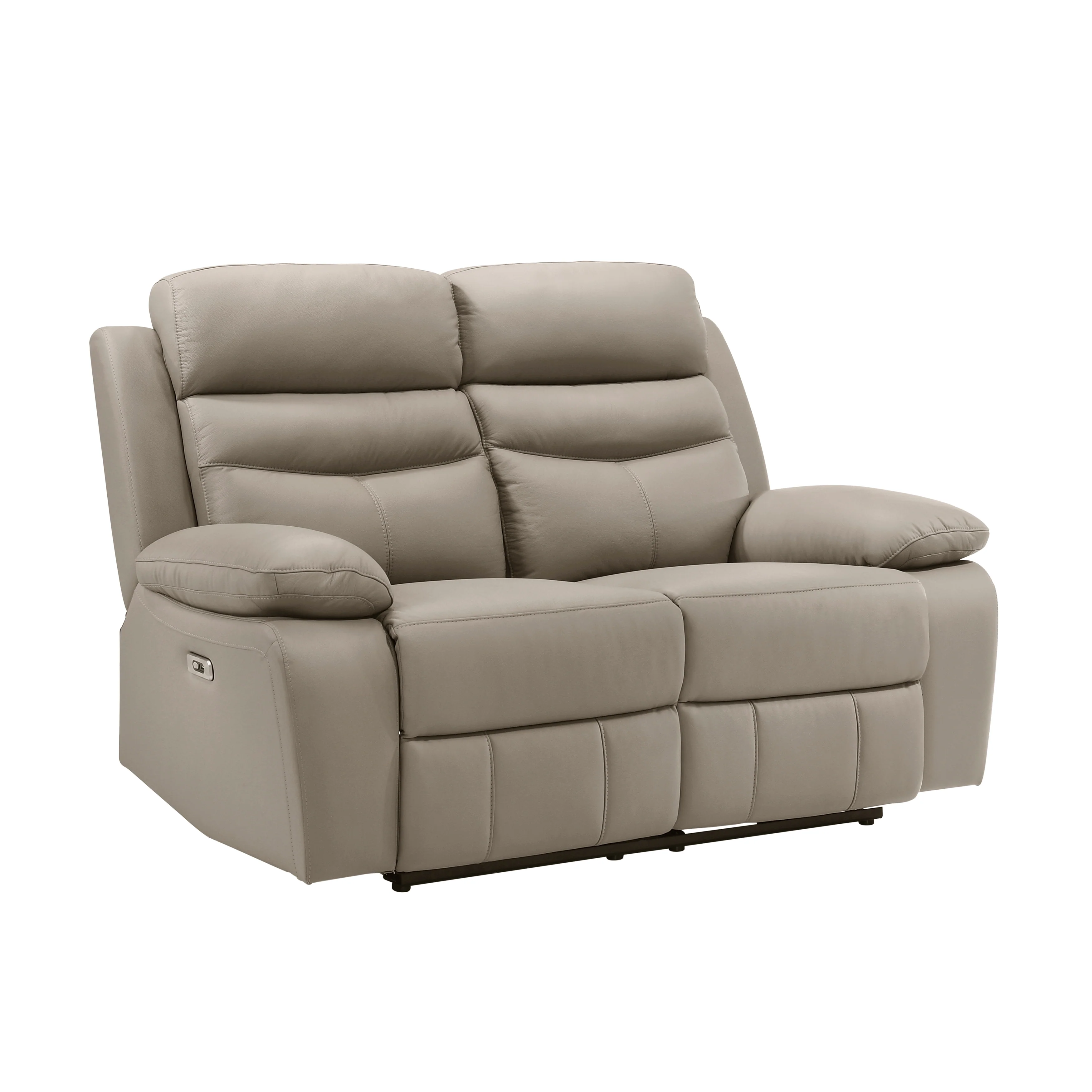 Hancock Power Double Reclining Loveseat in Beige - 9628LTE-2PW - Image 2