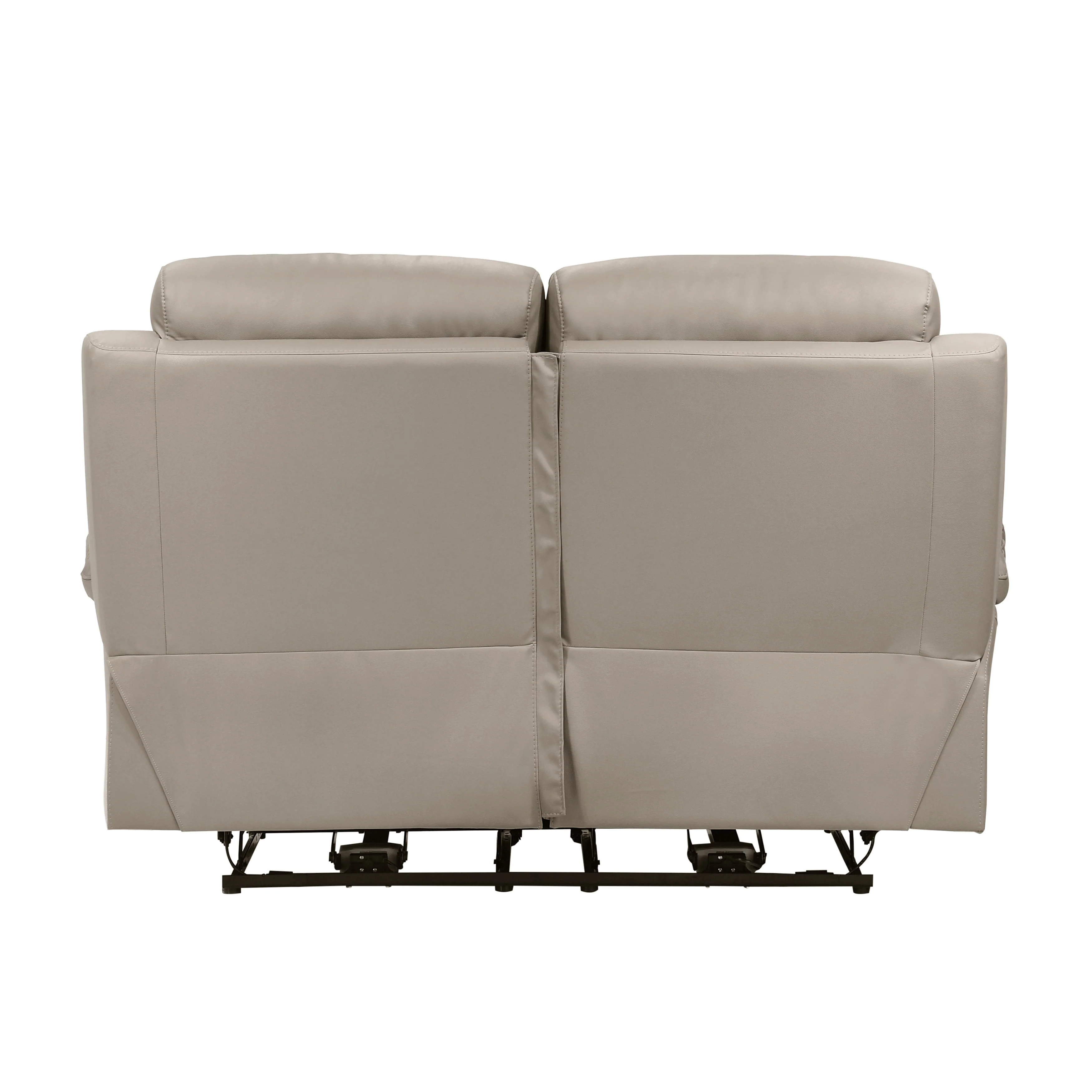 Hancock Power Double Reclining Loveseat in Beige - 9628LTE-2PW - Image 3
