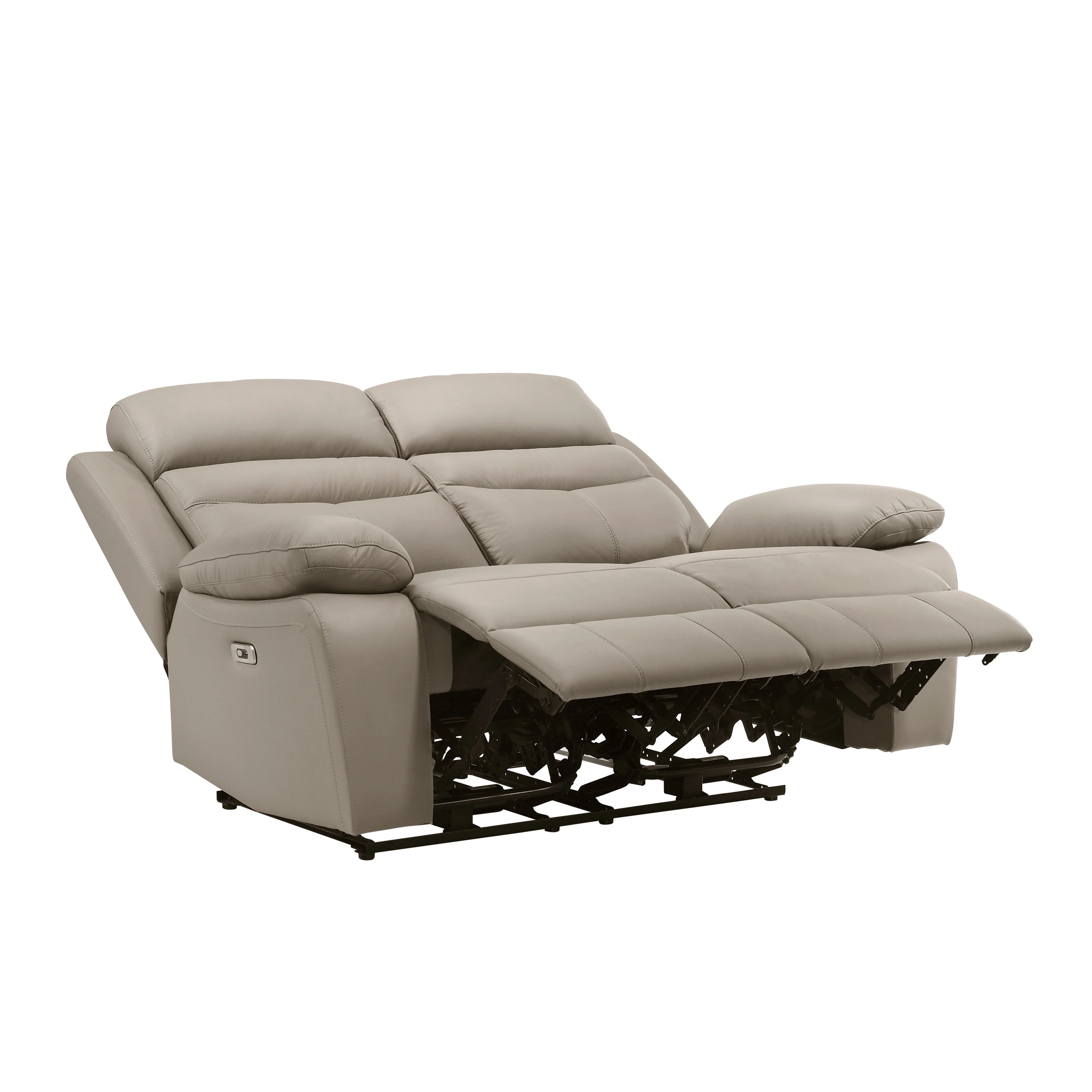 Hancock Power Double Reclining Loveseat in Beige - 9628LTE-2PW - Image 4