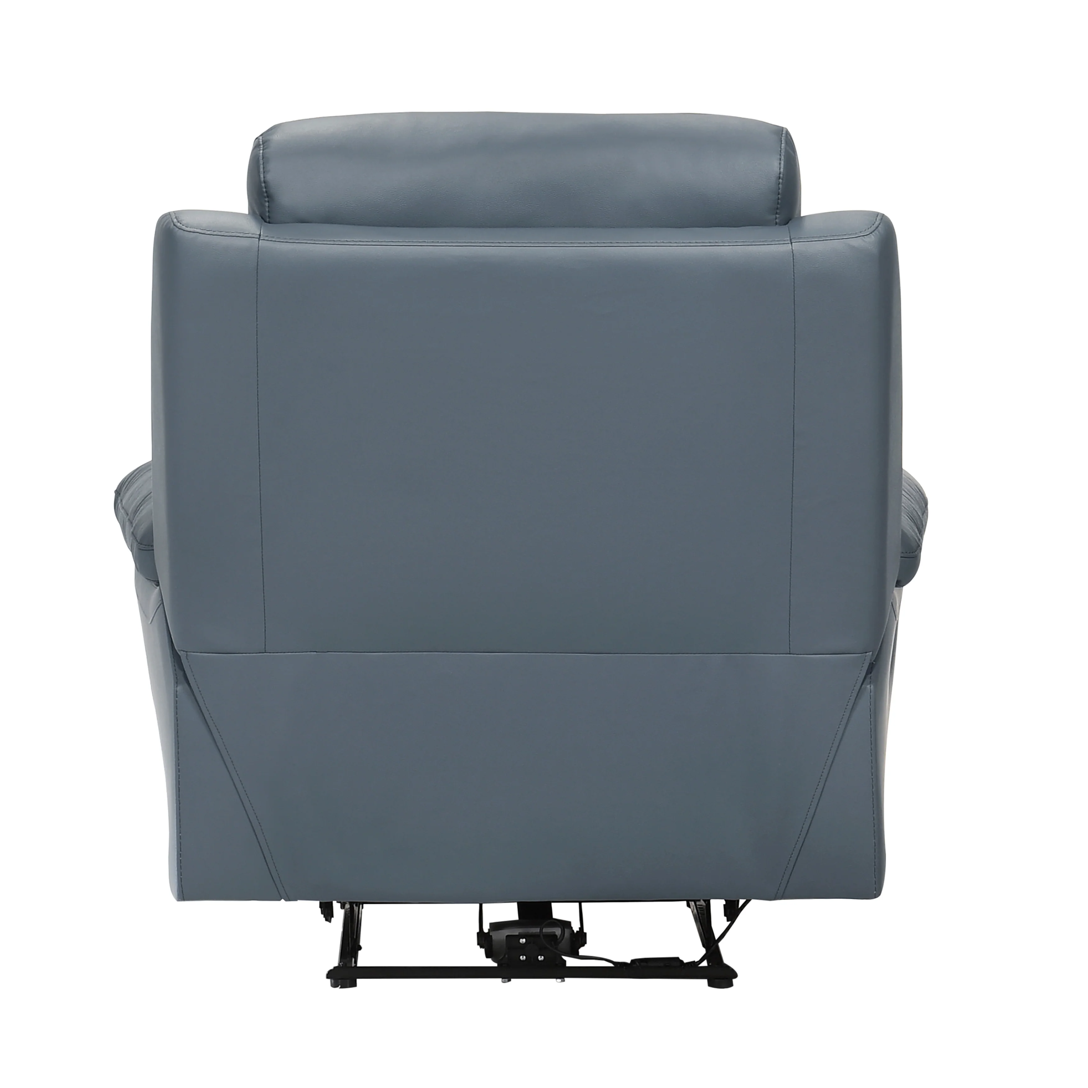 Hancock Power Reclining Chair in Blue - 9628BUE-1PW - Image 4
