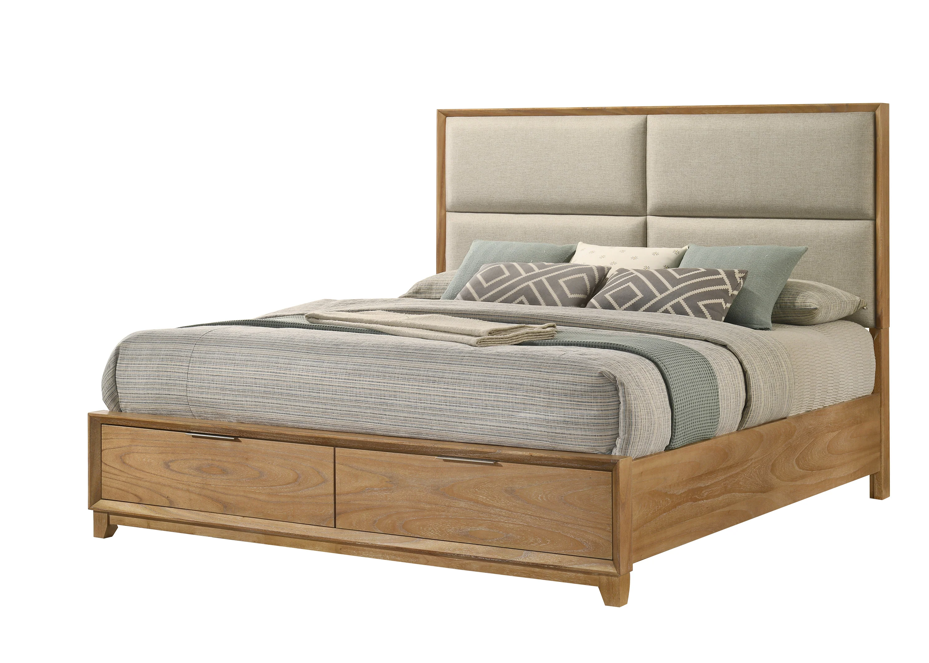 Honey 6pc Bedroom Set - Image 2
