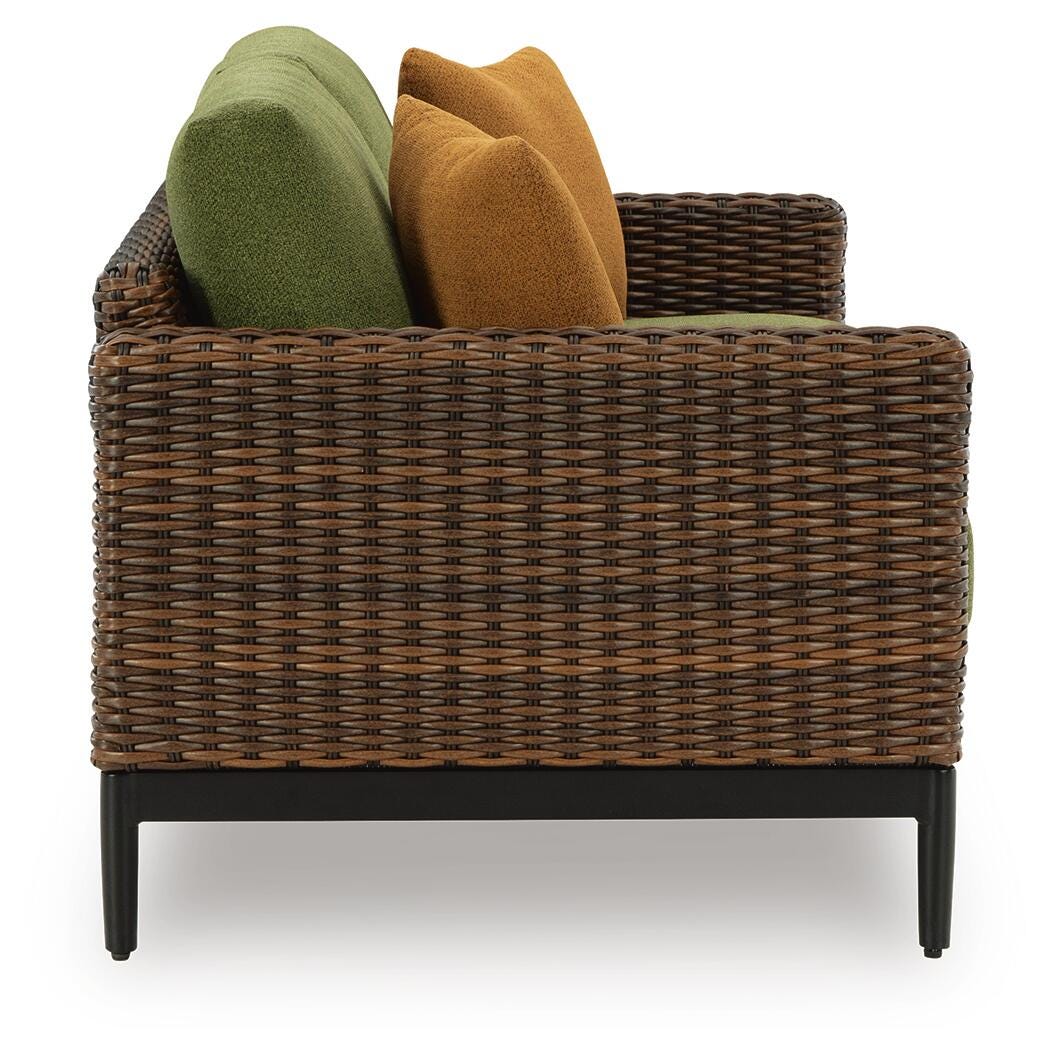 Horizon Hall Outdoor Loveseat with Cushion - Image 4