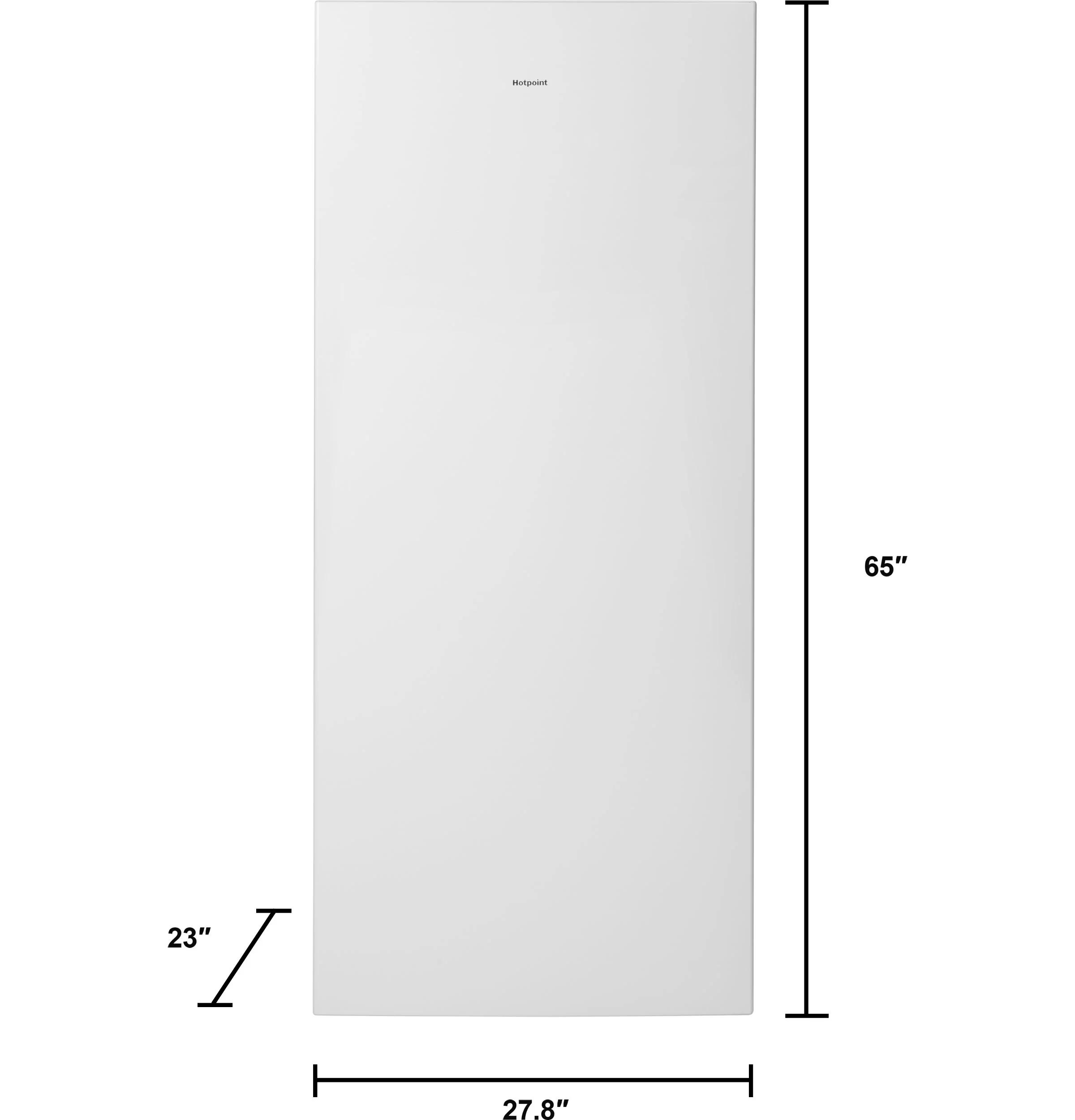 Hotpoint® 13 Cu. Ft. Frost-Free Upright Freezer HUF13STRWW - Image 10