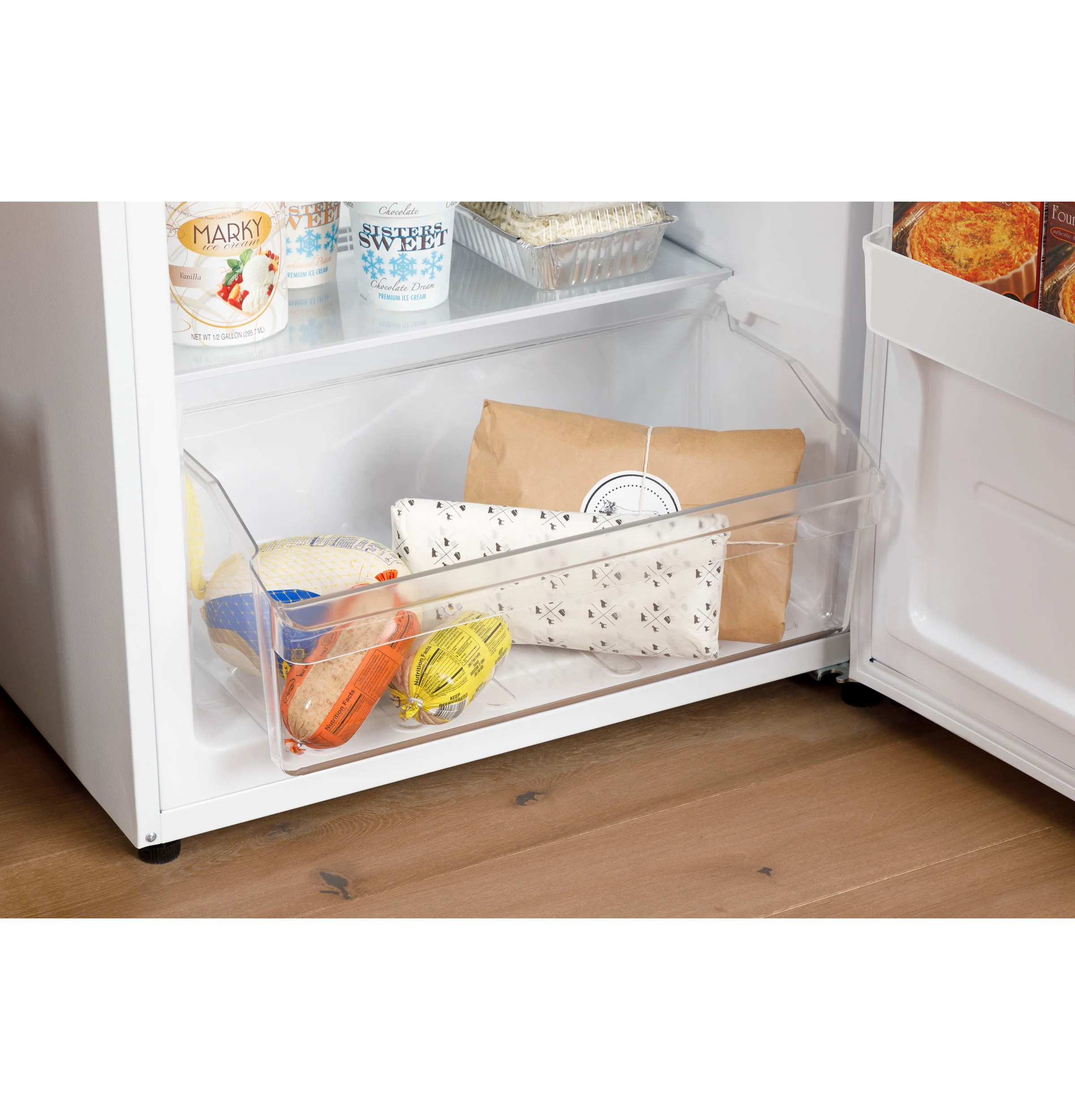 Hotpoint® 13 Cu. Ft. Frost-Free Upright Freezer HUF13STRWW - Image 3
