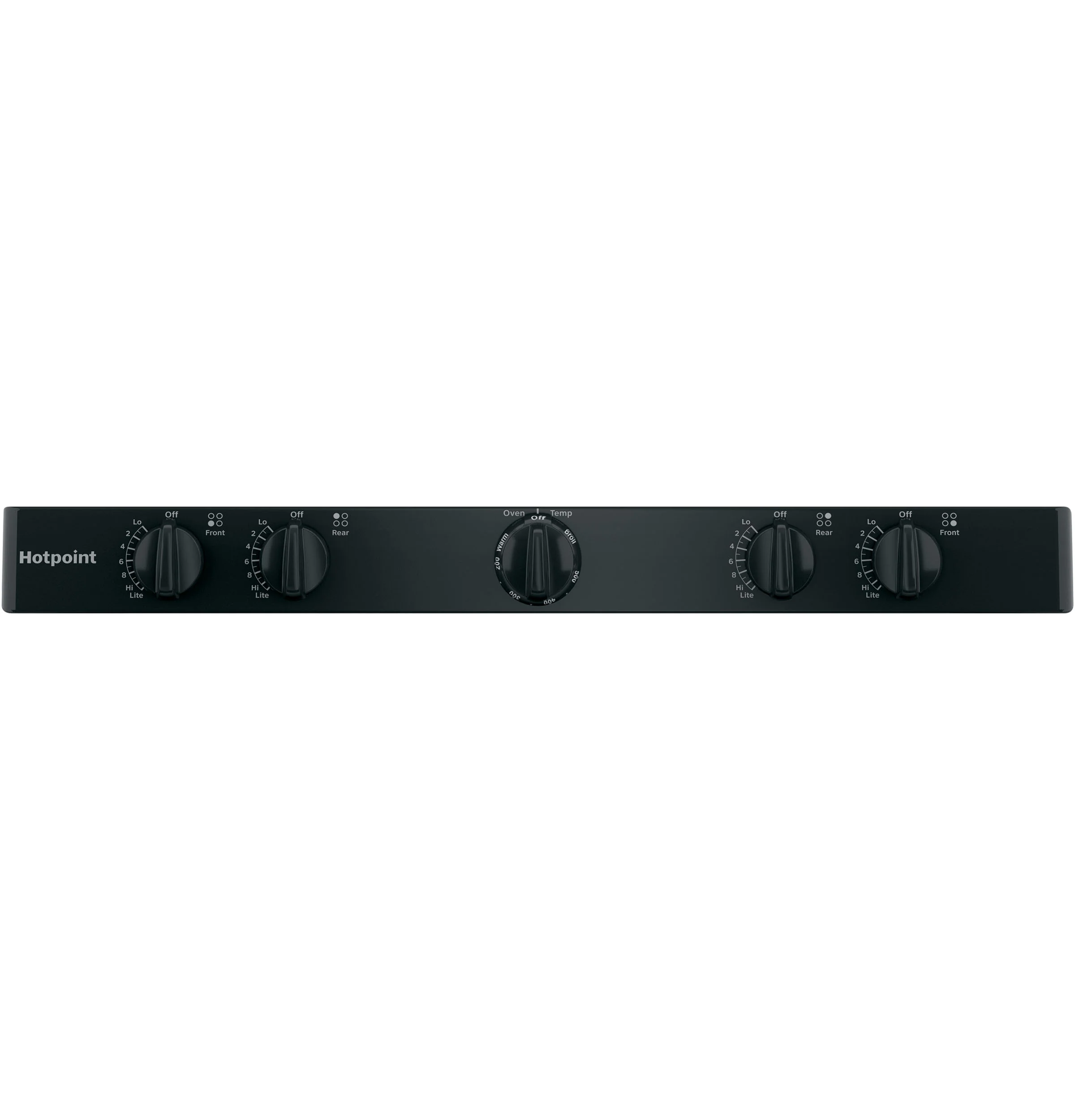 Hotpoint® 30" Free-Standing Gas Range RGBS300DMBB - Image 3