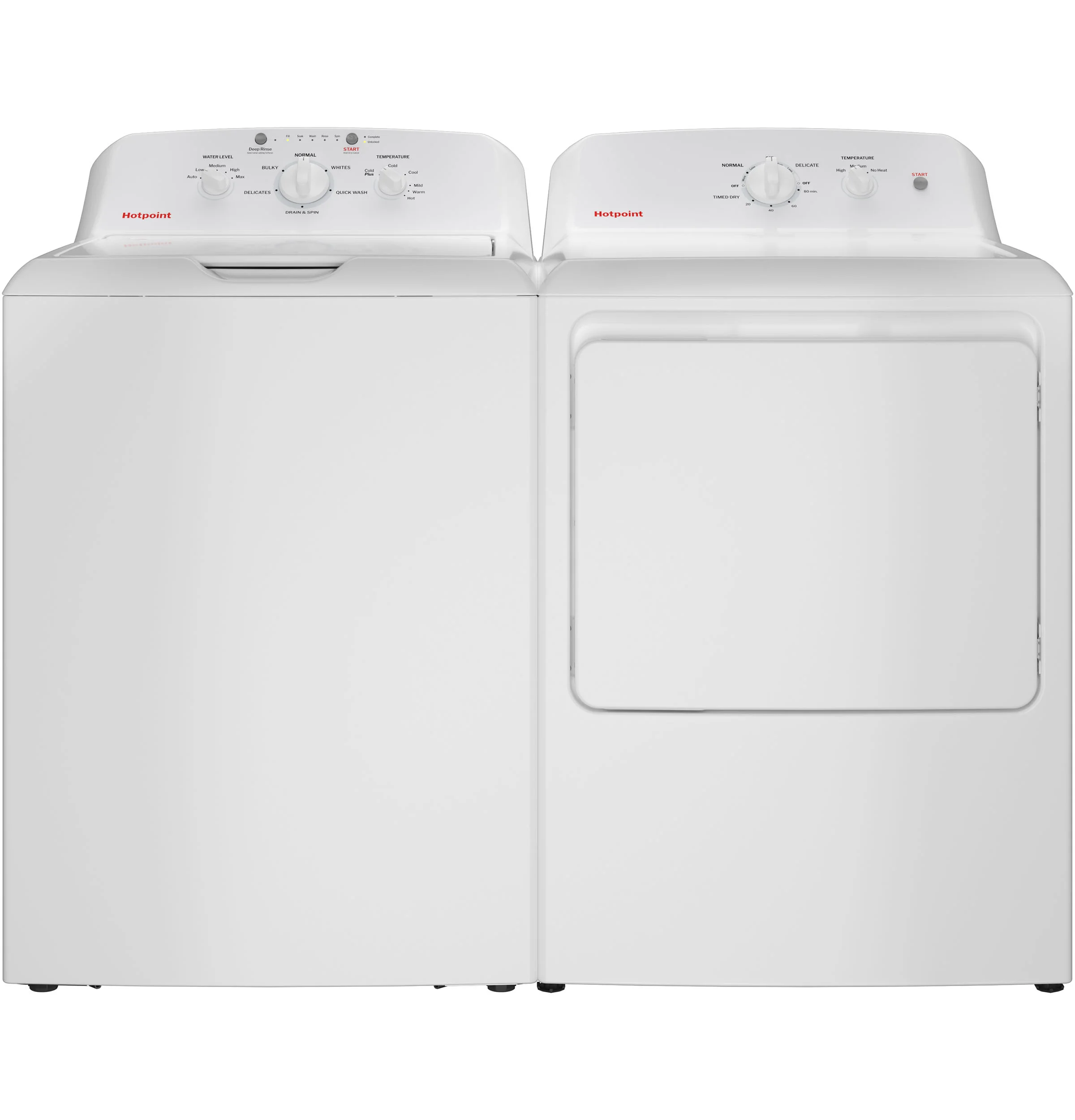 Hotpoint® 6.2 cu. ft. Capacity Gas Dryer with Up To 120 ft. Venting and Shallow Depth HTX26GASWWW - Image 5