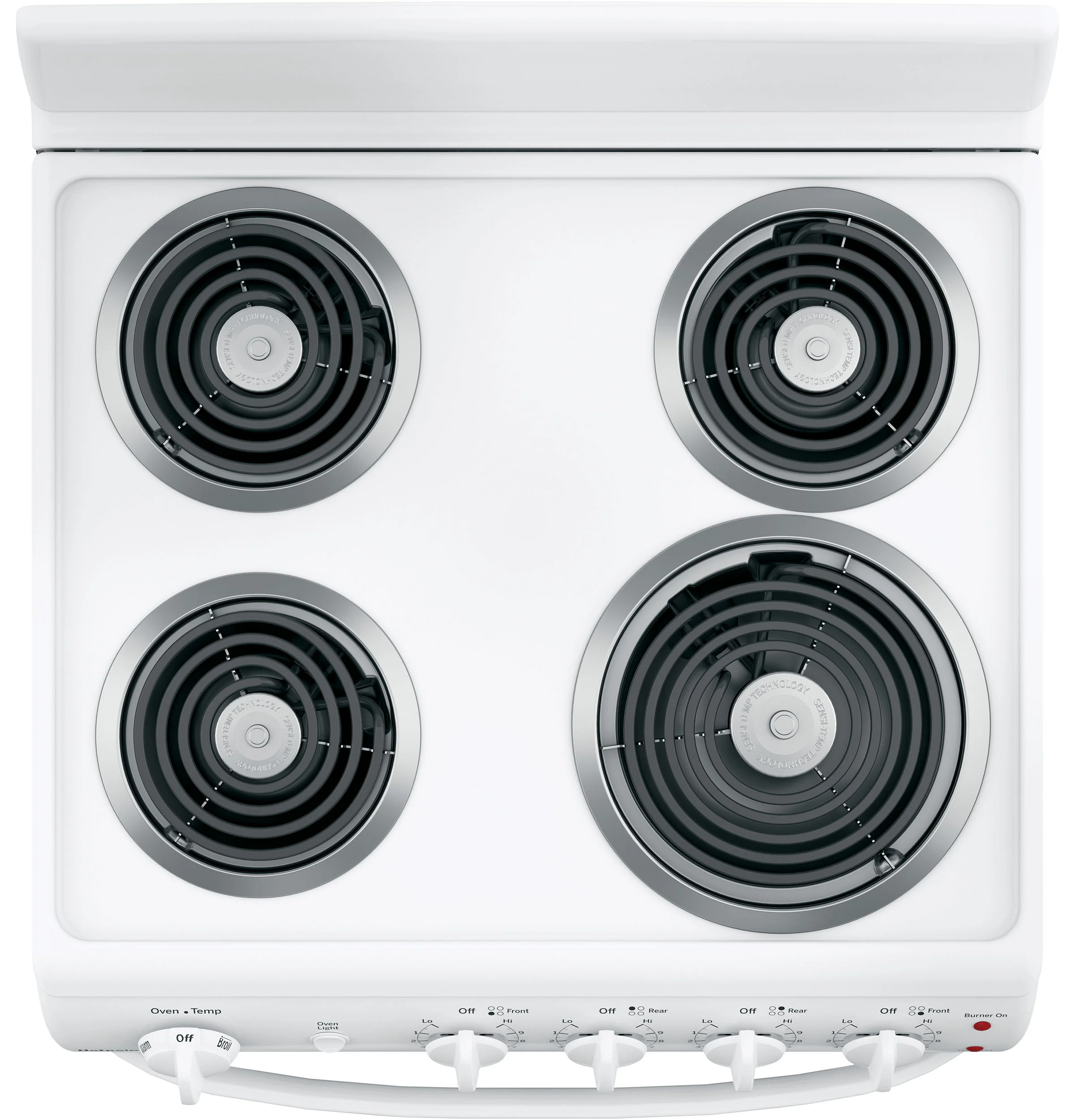 Hotpoint® ENERGY STAR® 24" Electric Free-Standing Front-Control Range RAS240DMWW - Image 4