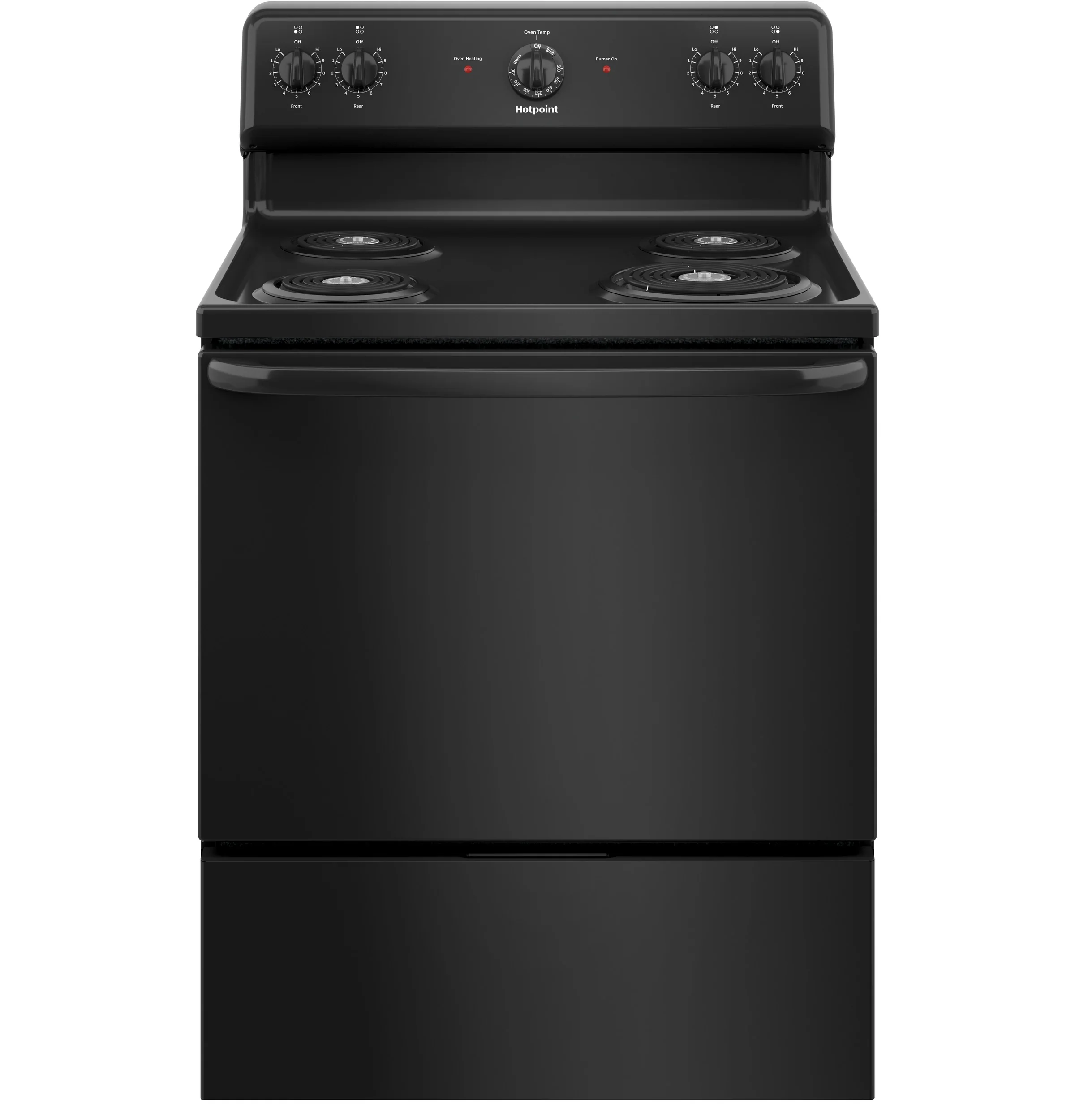 Hotpoint® ENERGY STAR® 30" Free-Standing Electric Range RBS160DMBB - Image 2