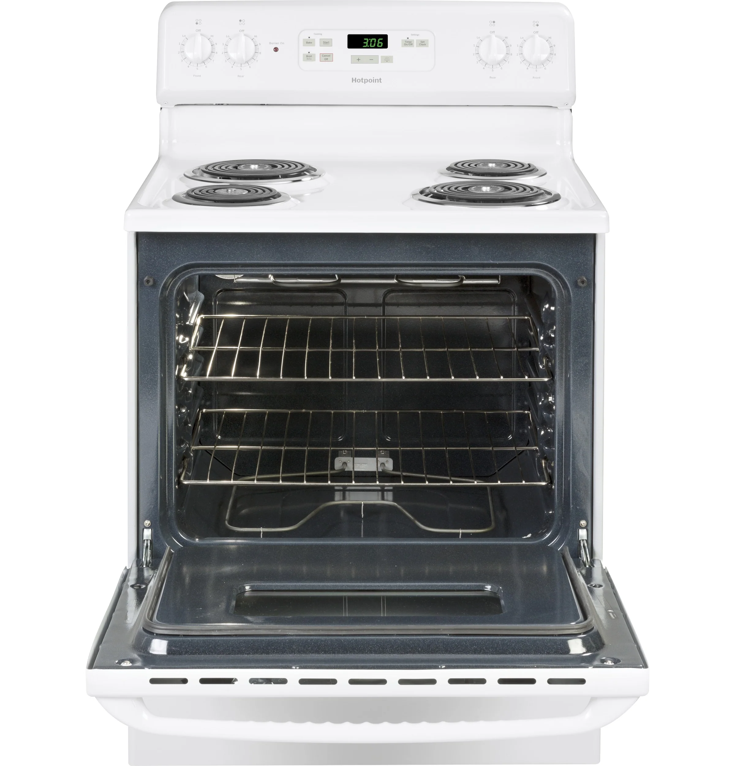 Hotpoint® ENERGY STAR® 30" Free-Standing Standard Clean Electric Range RBS360DMWW - Image 3