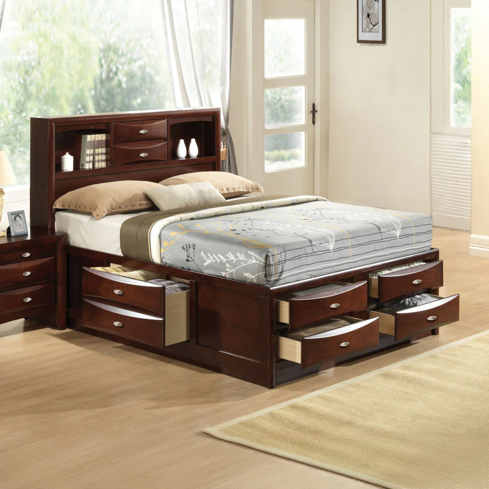 Ireland Eastern King Bed w/Storage