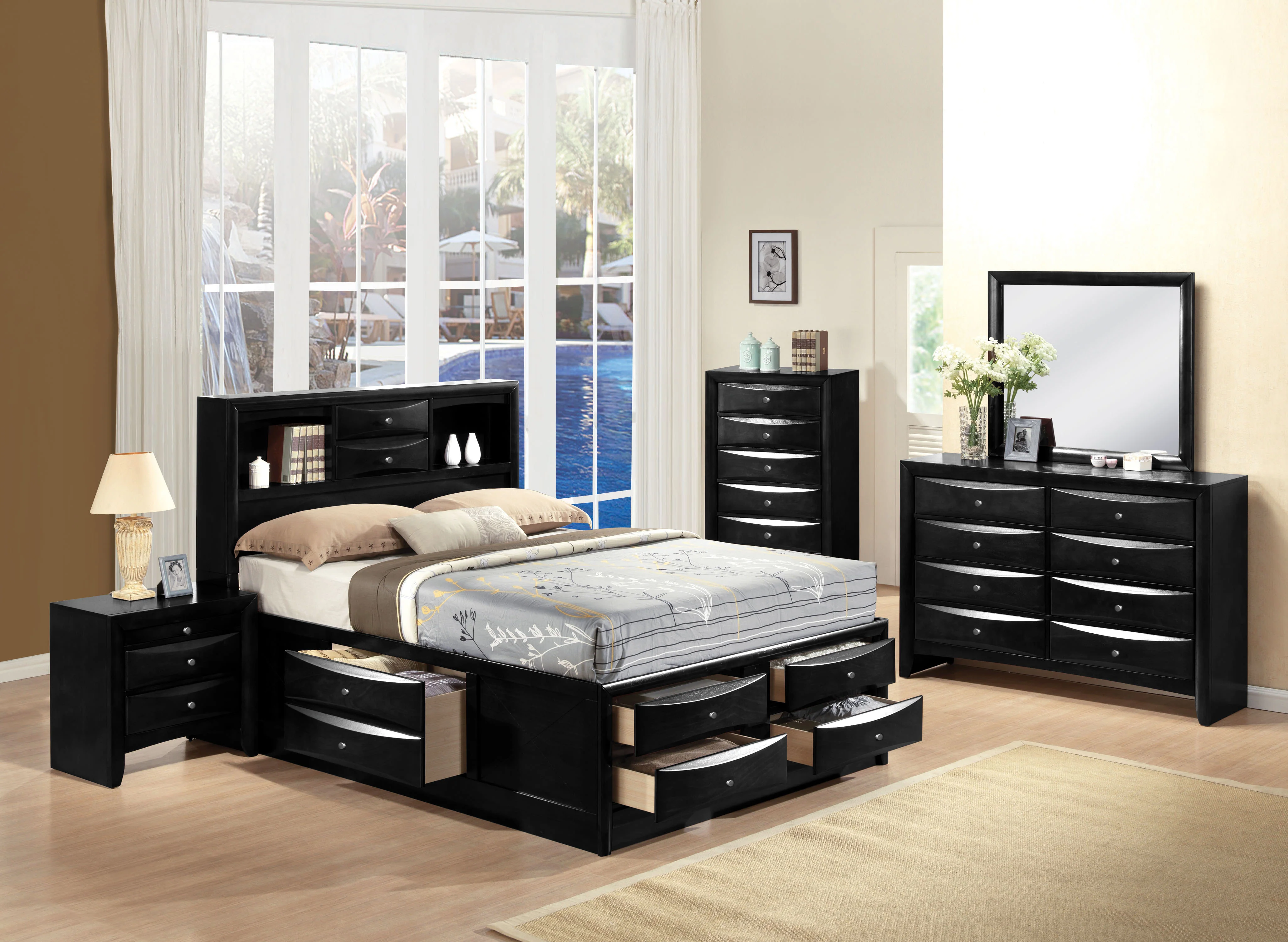Ireland Eastern King Bed w/Storage - Image 16