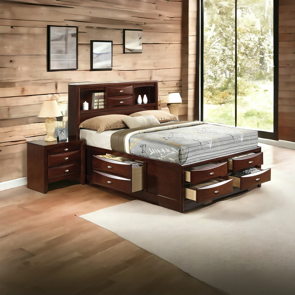 Ireland Eastern King Bed w/Storage - Image 6