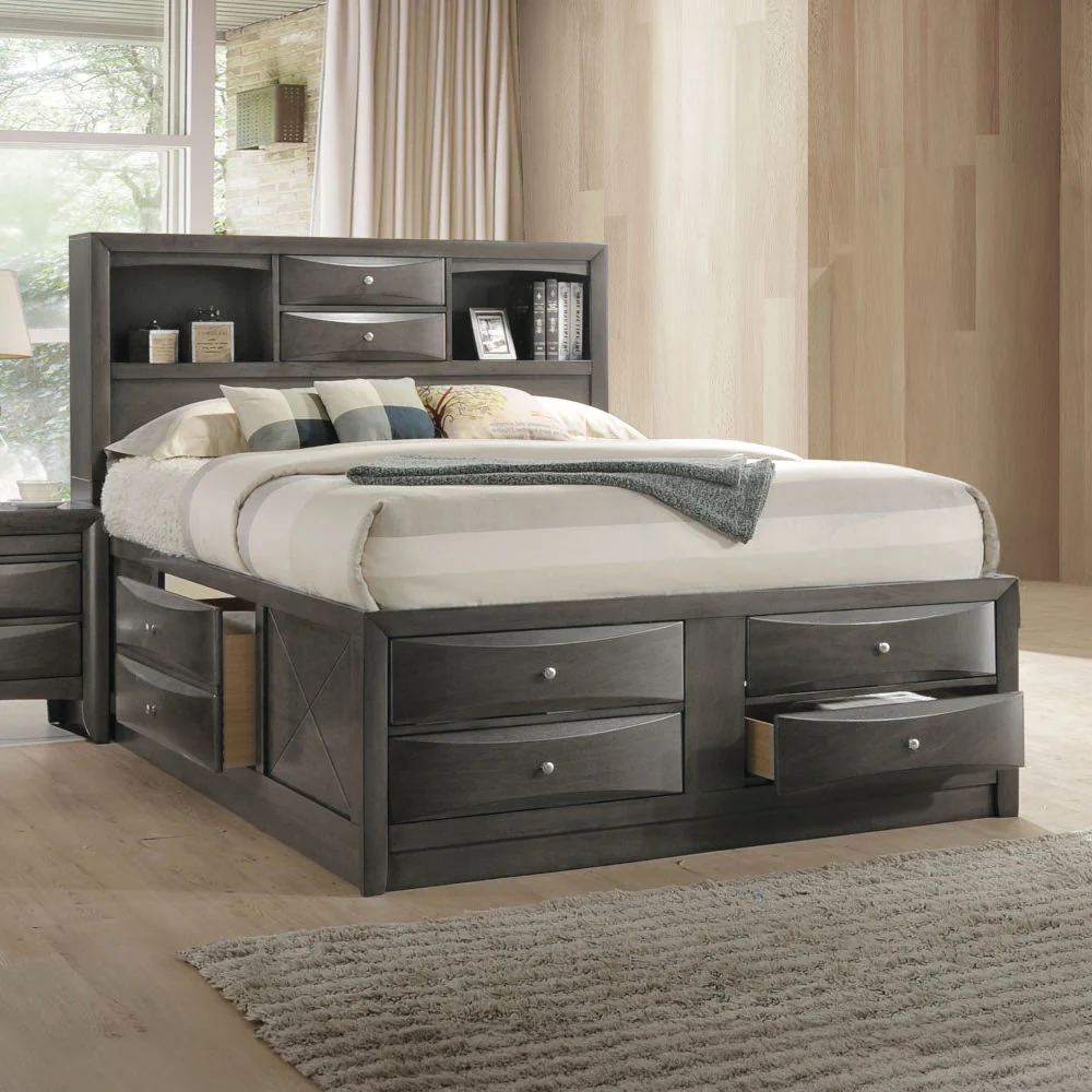 Ireland Queen Bed w/Storage