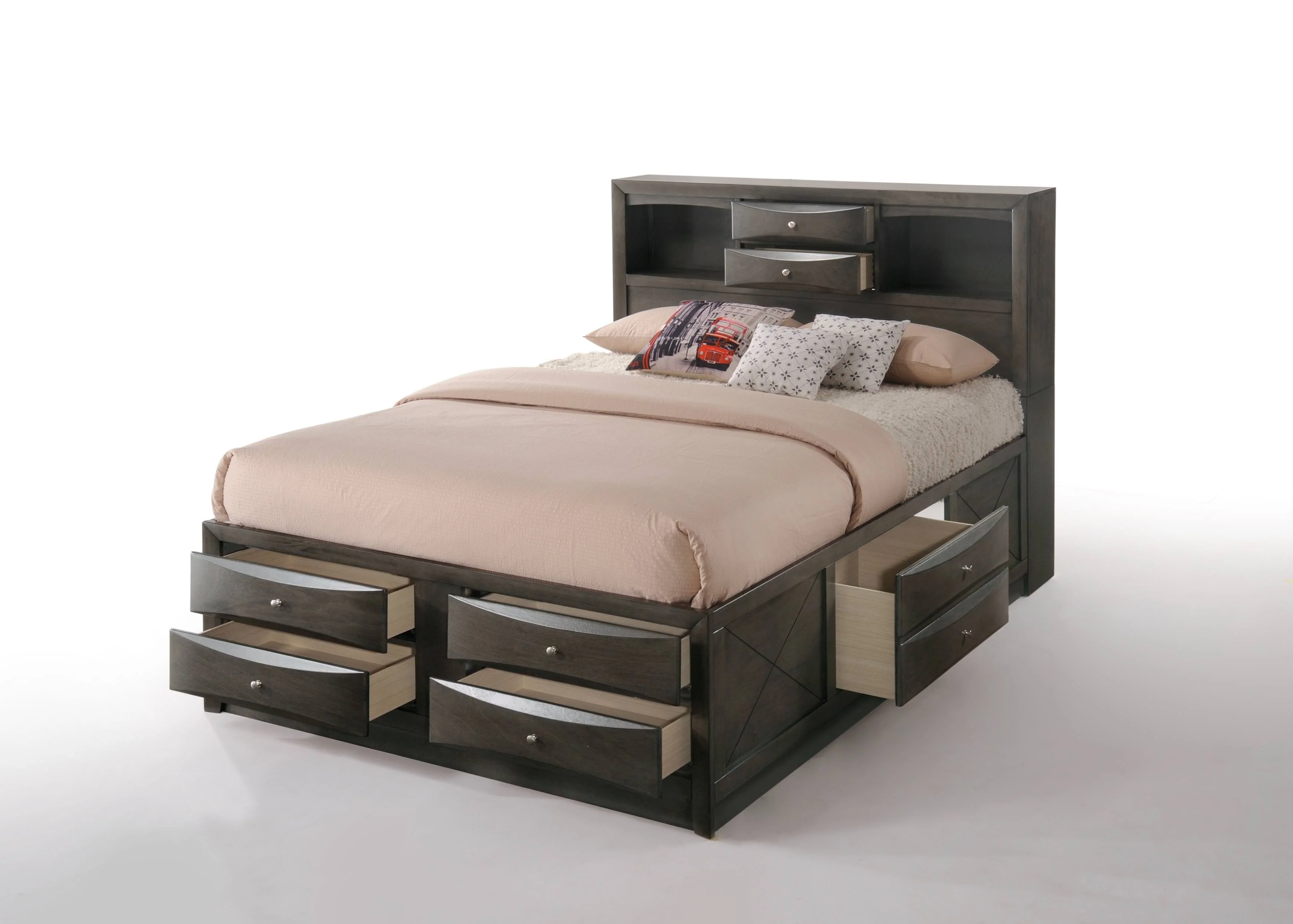 Ireland Queen Bed w/Storage - Image 17