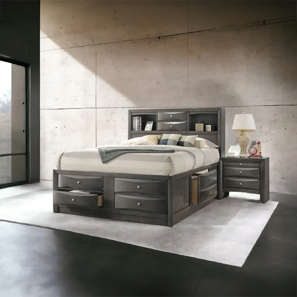 Ireland Queen Bed w/Storage - Image 9