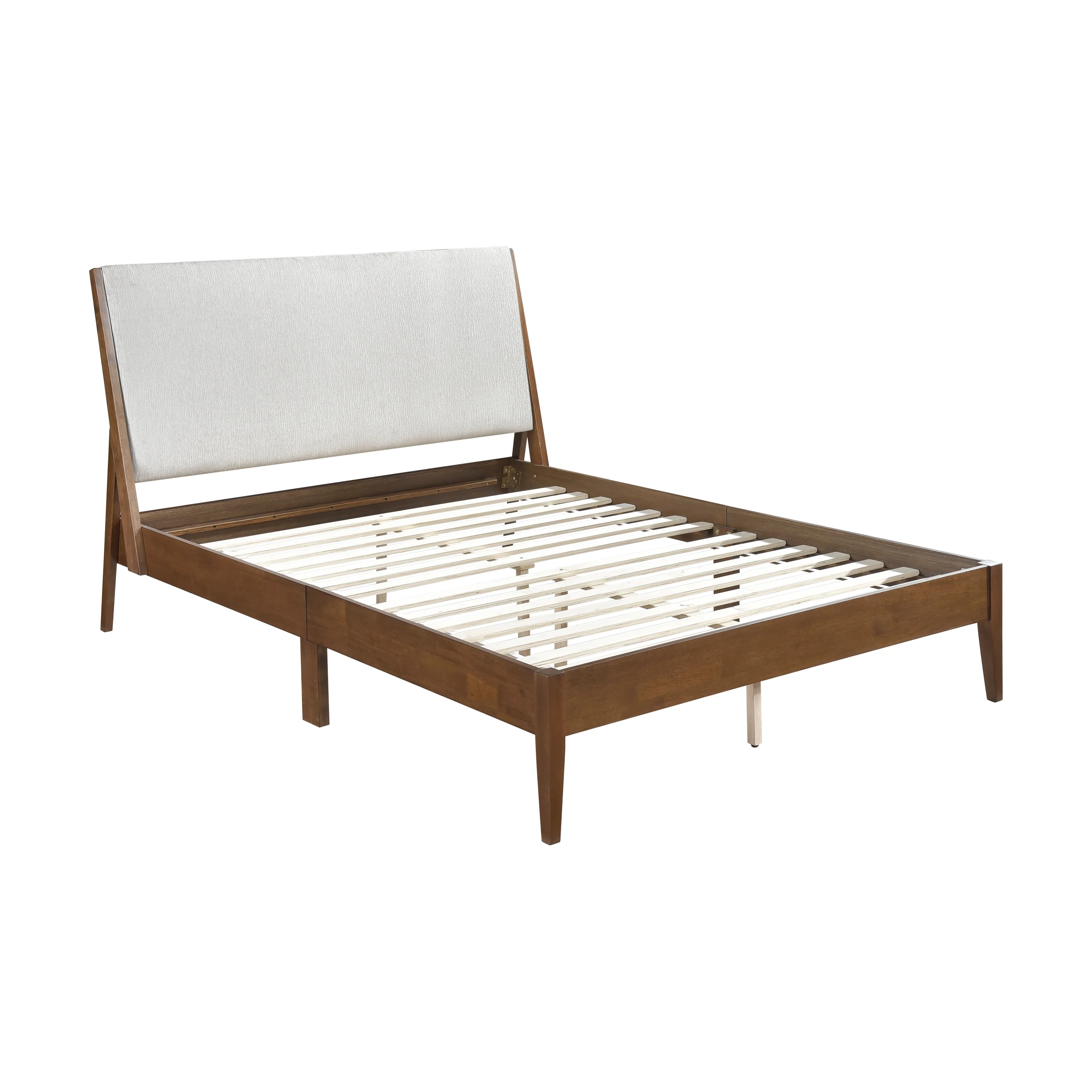 Jasper Full Platform Bed in Brown/Gray - 1588F-1 - Image 4