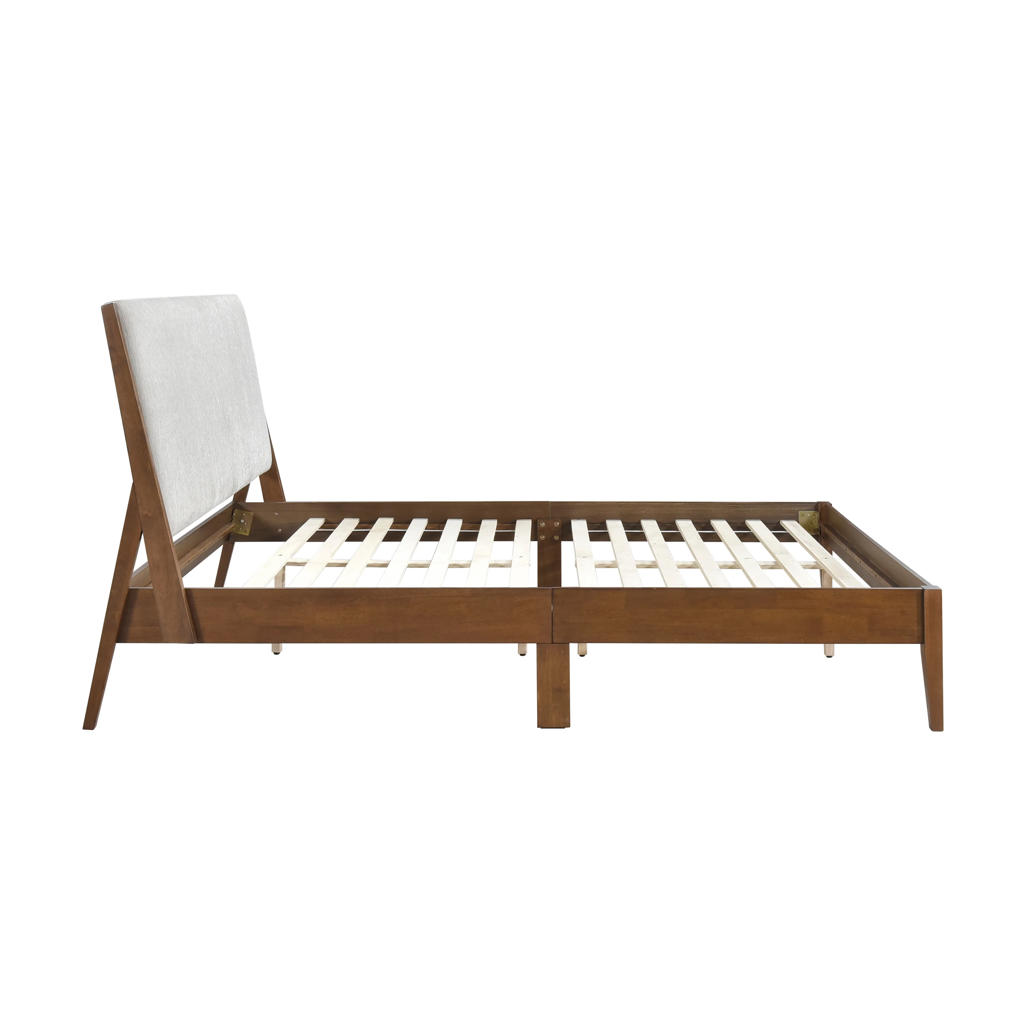 Jasper Full Platform Bed in Brown/Gray - 1588F-1 - Image 6