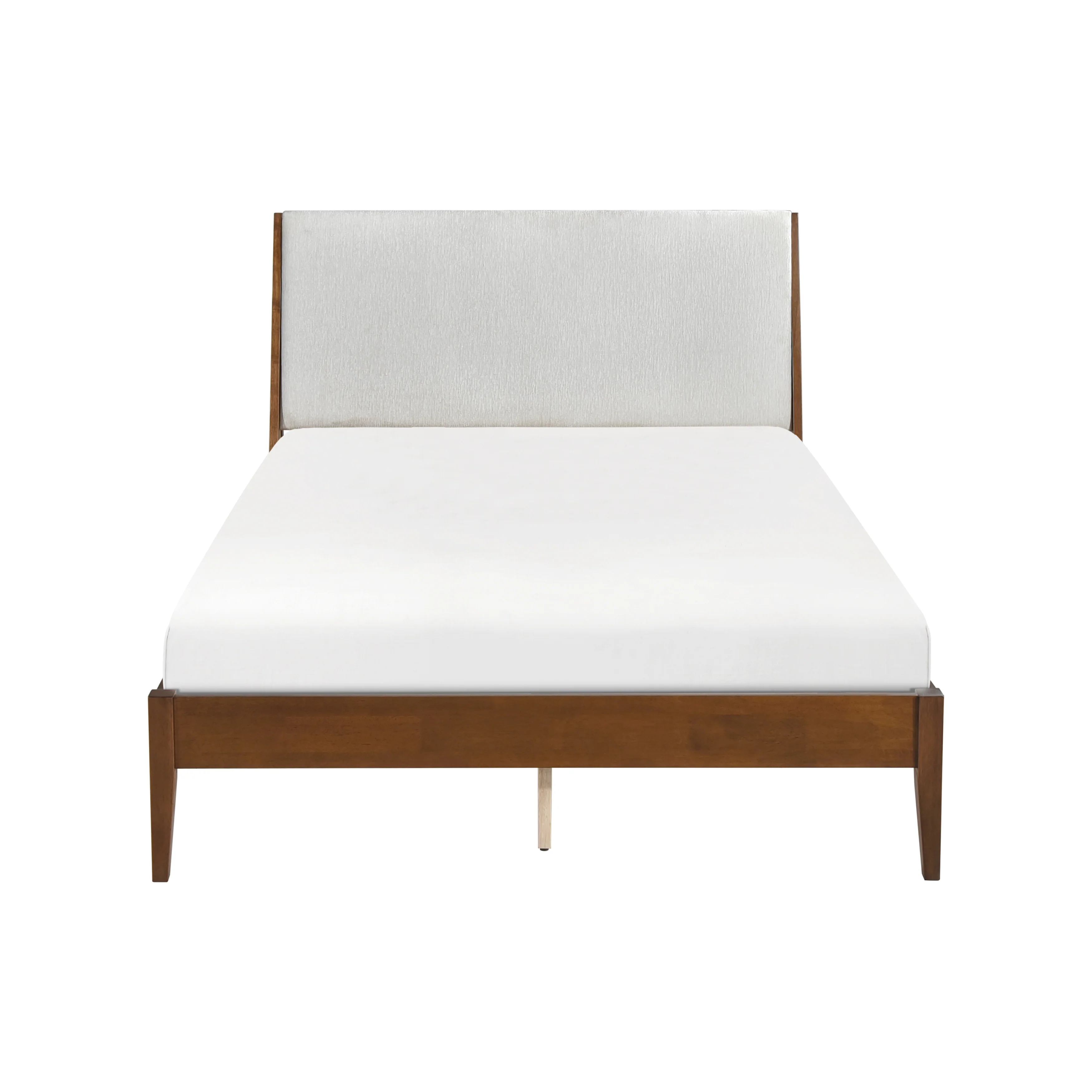 Jasper Queen Platform Bed in Brown/Gray - 1588-1