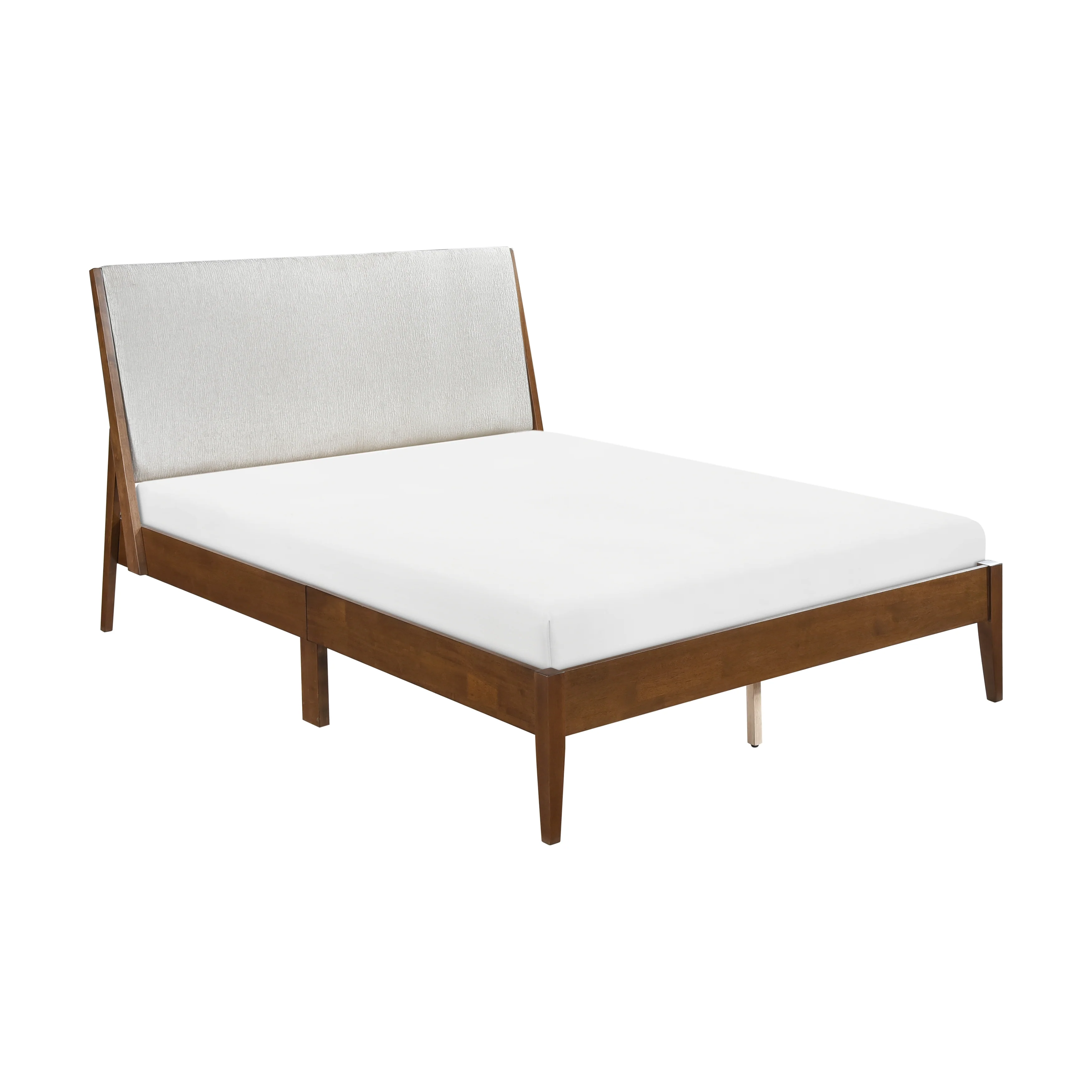 Jasper Queen Platform Bed in Brown/Gray - 1588-1 - Image 3