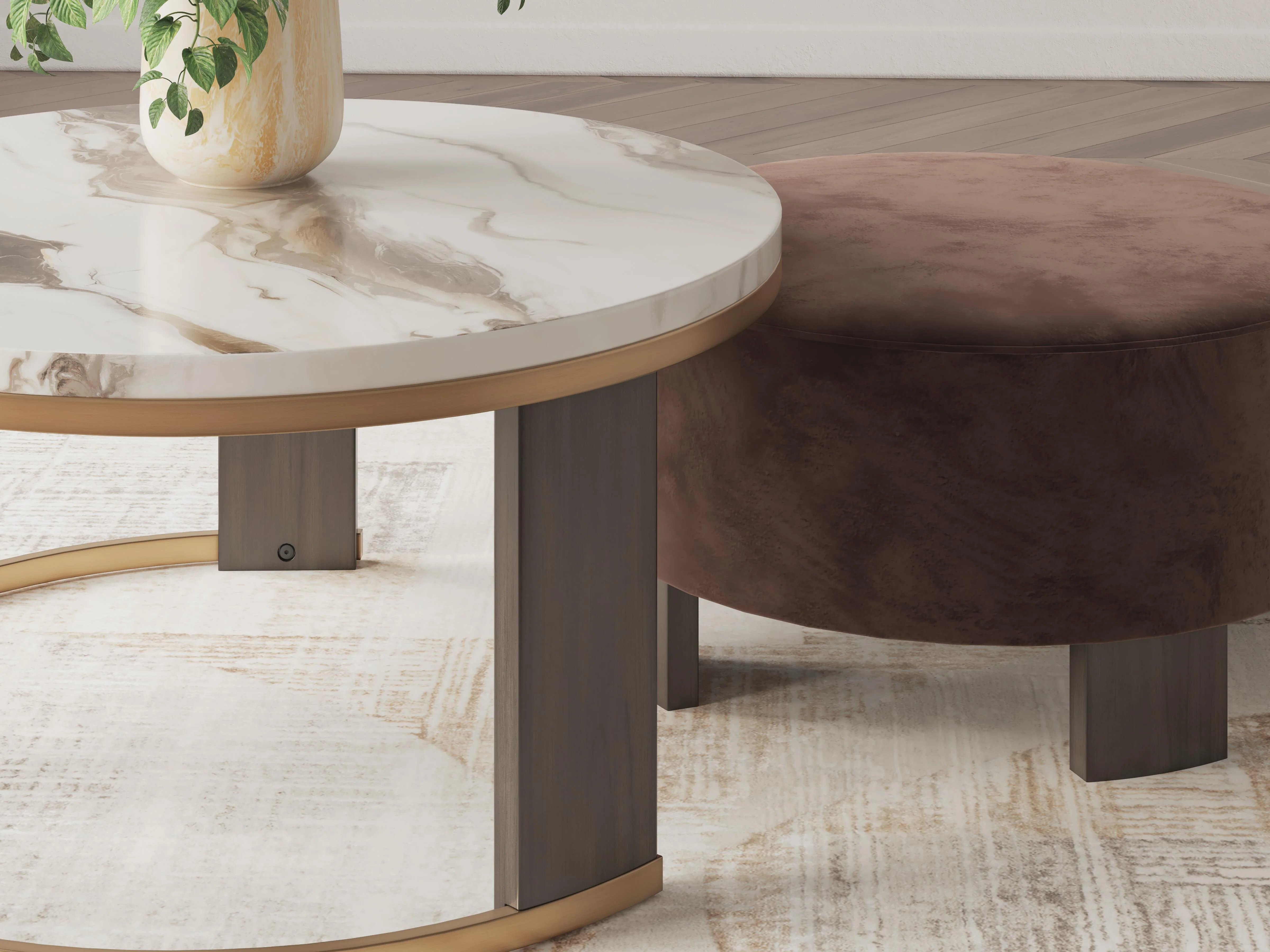 Jazmore Nesting Coffee Table (Set of 2) - Image 9