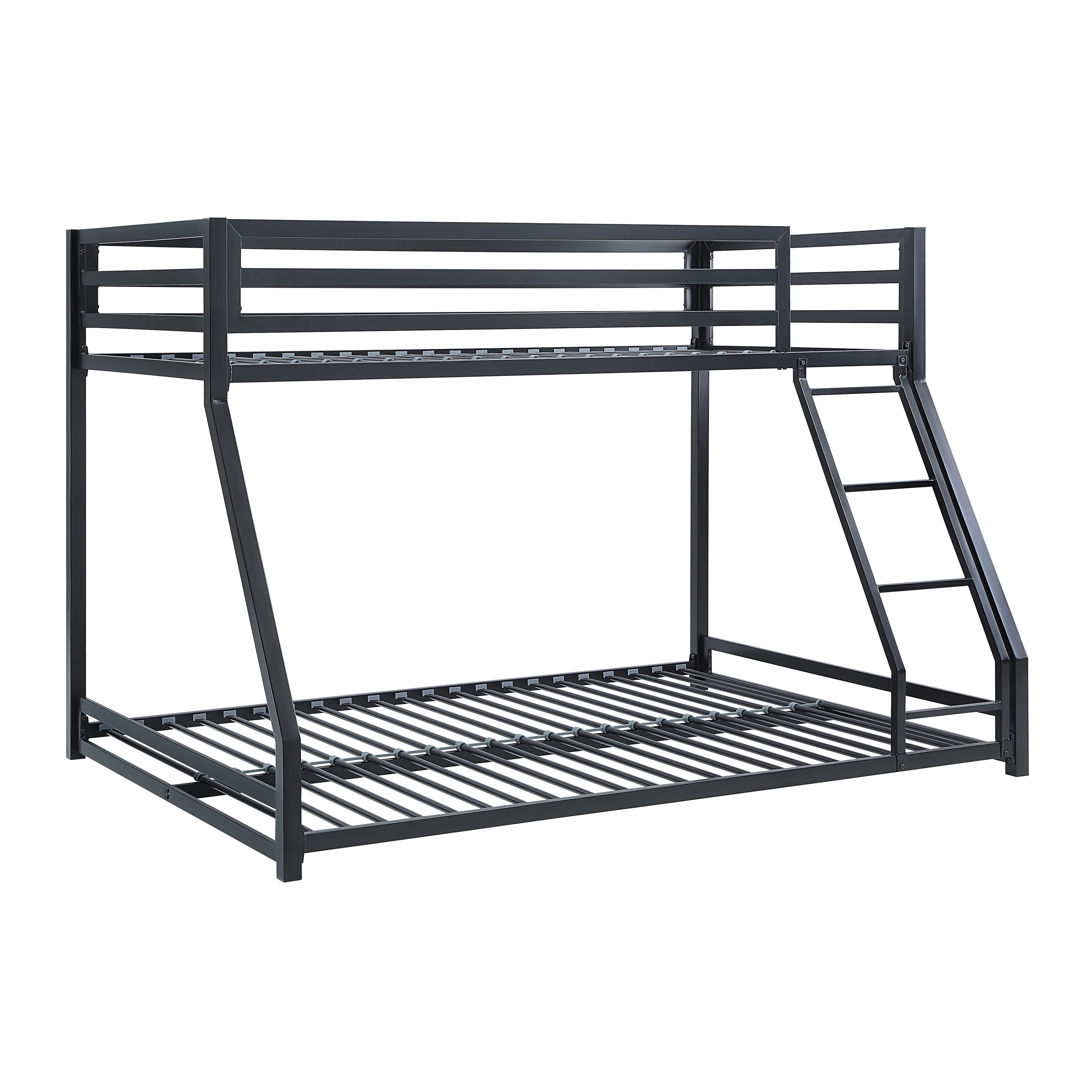 Jovie Twin/Full Bunk Bed in Black - B2010BKTF-1 - Image 3