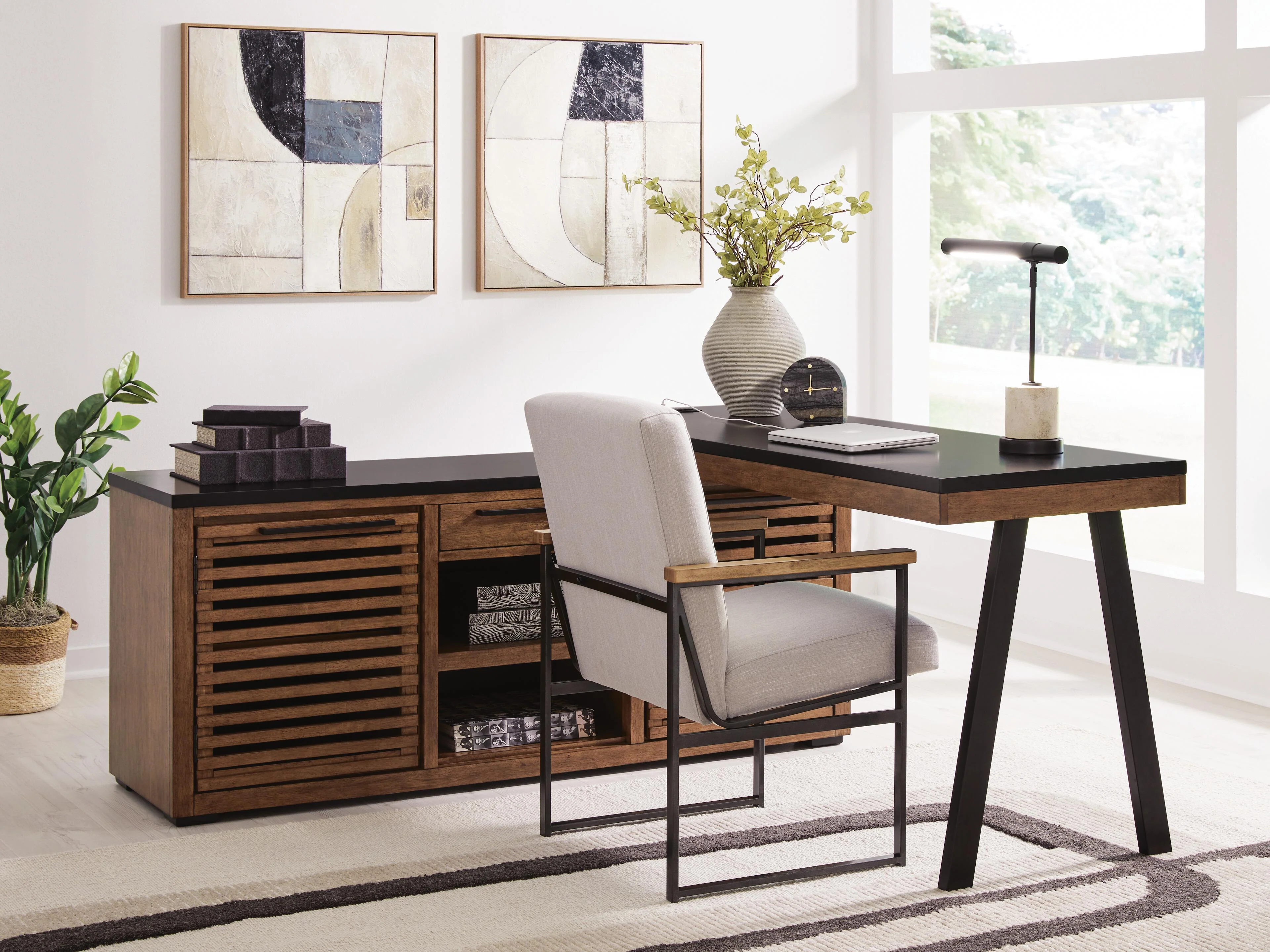 Kallari Credenza with Desk Return - Image 2
