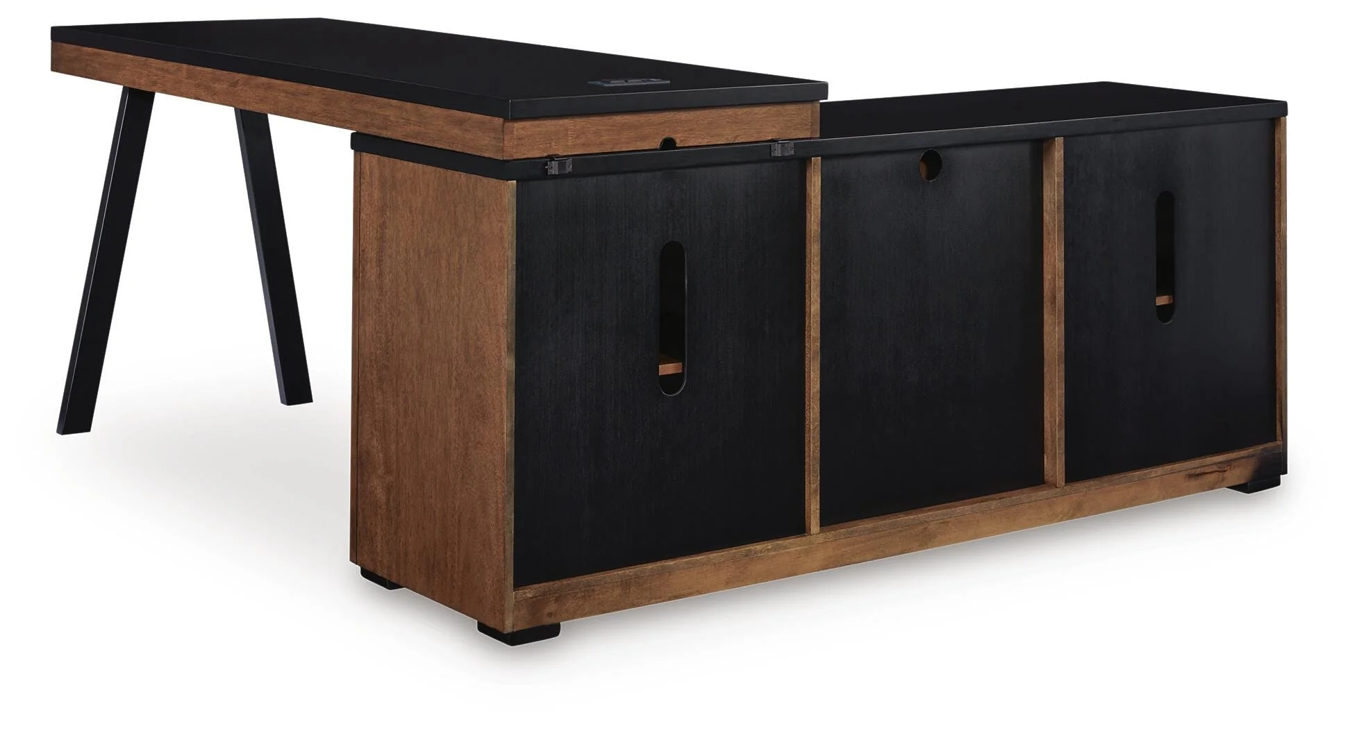 Kallari Credenza with Desk Return - Image 6
