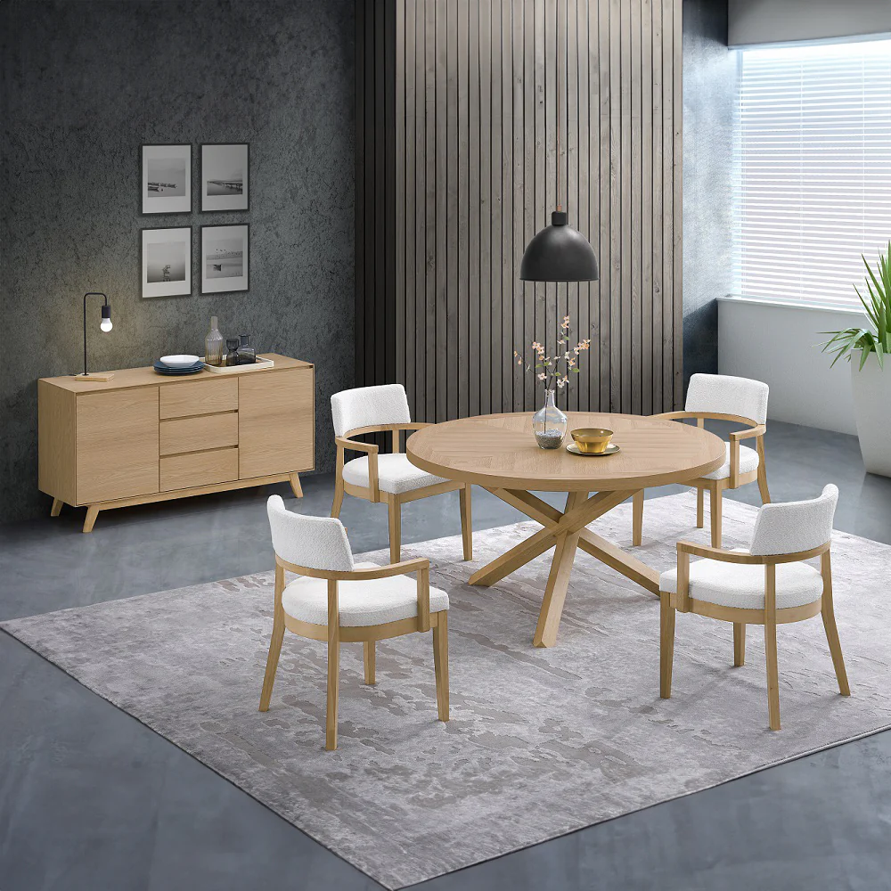 Kasem Arm Chair(Set-2) - Image 5