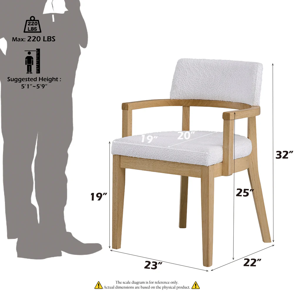 Kasem Arm Chair(Set-2) - Image 8