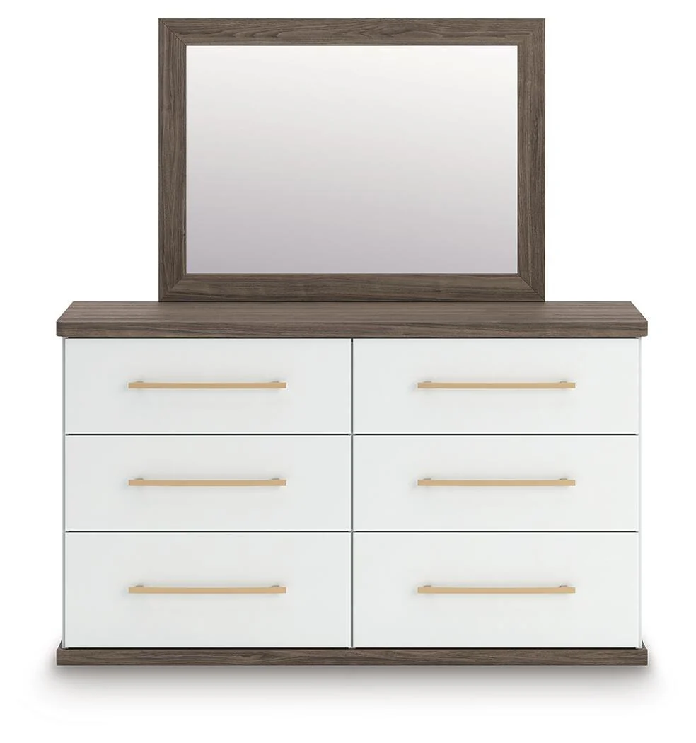 Kendanport Dresser and Mirror - Image 4