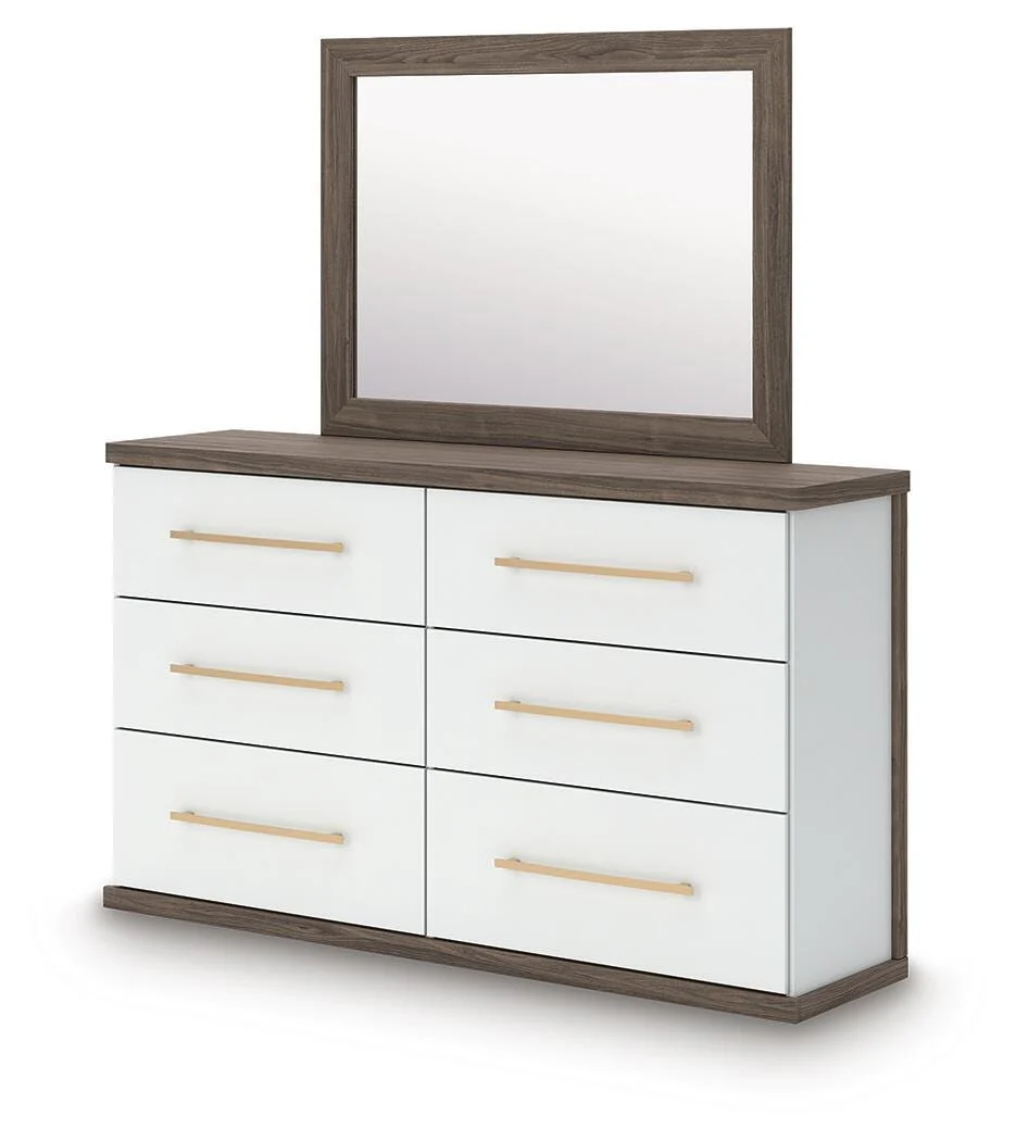 Kendanport Dresser and Mirror - Image 5