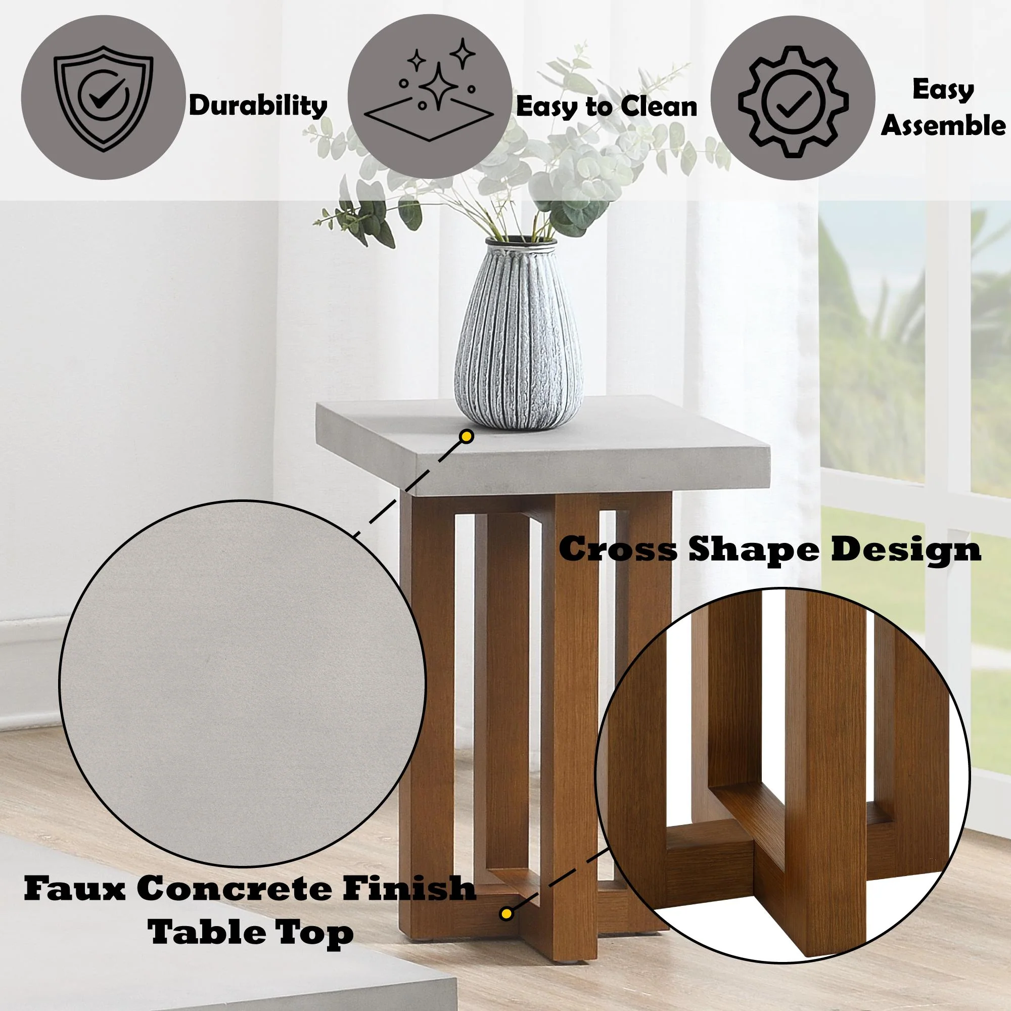 Keven End Table - Image 10
