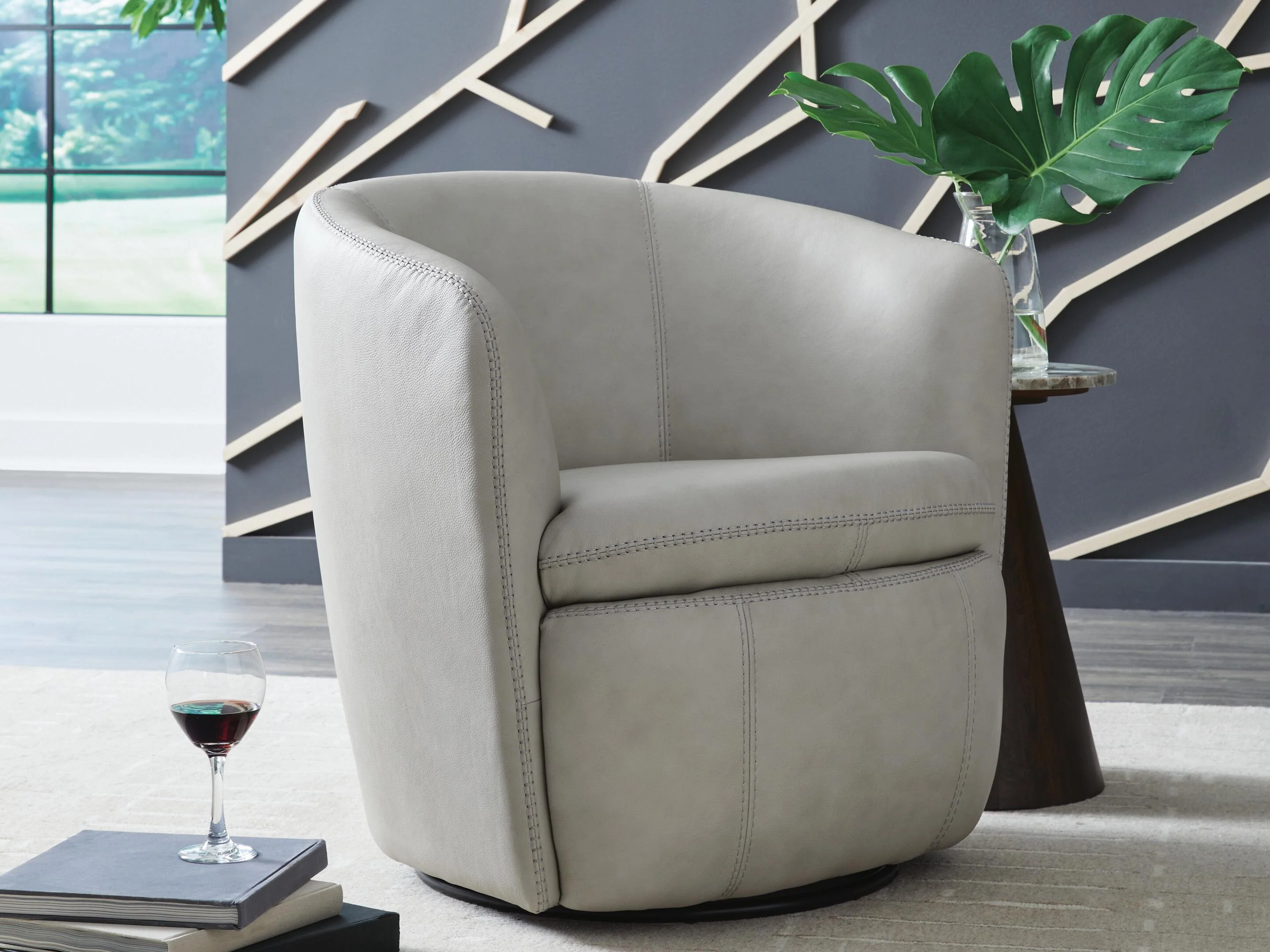 Kierreys Swivel Accent Chair - Image 14