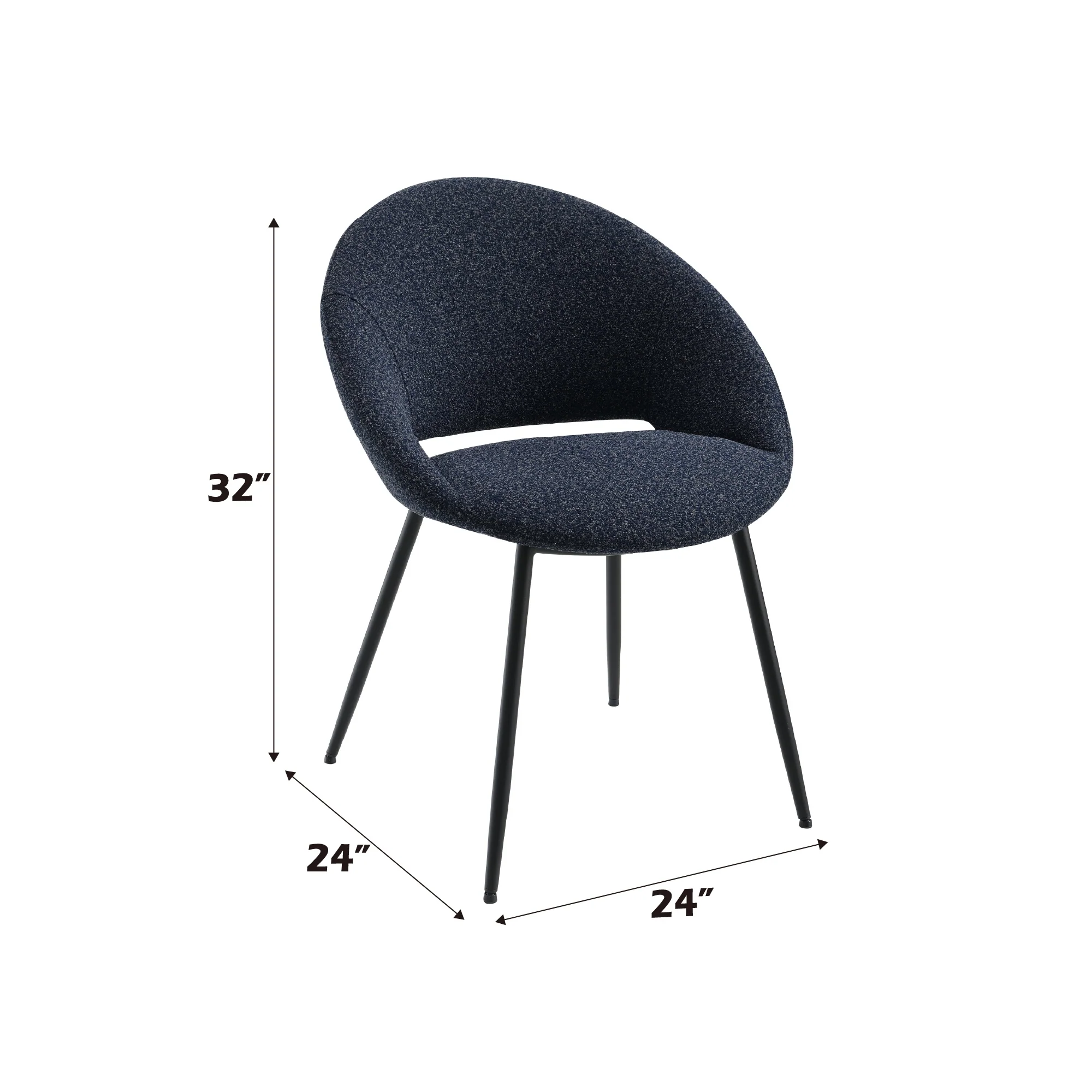 Klaus Side Chair (Set-2) - Image 9