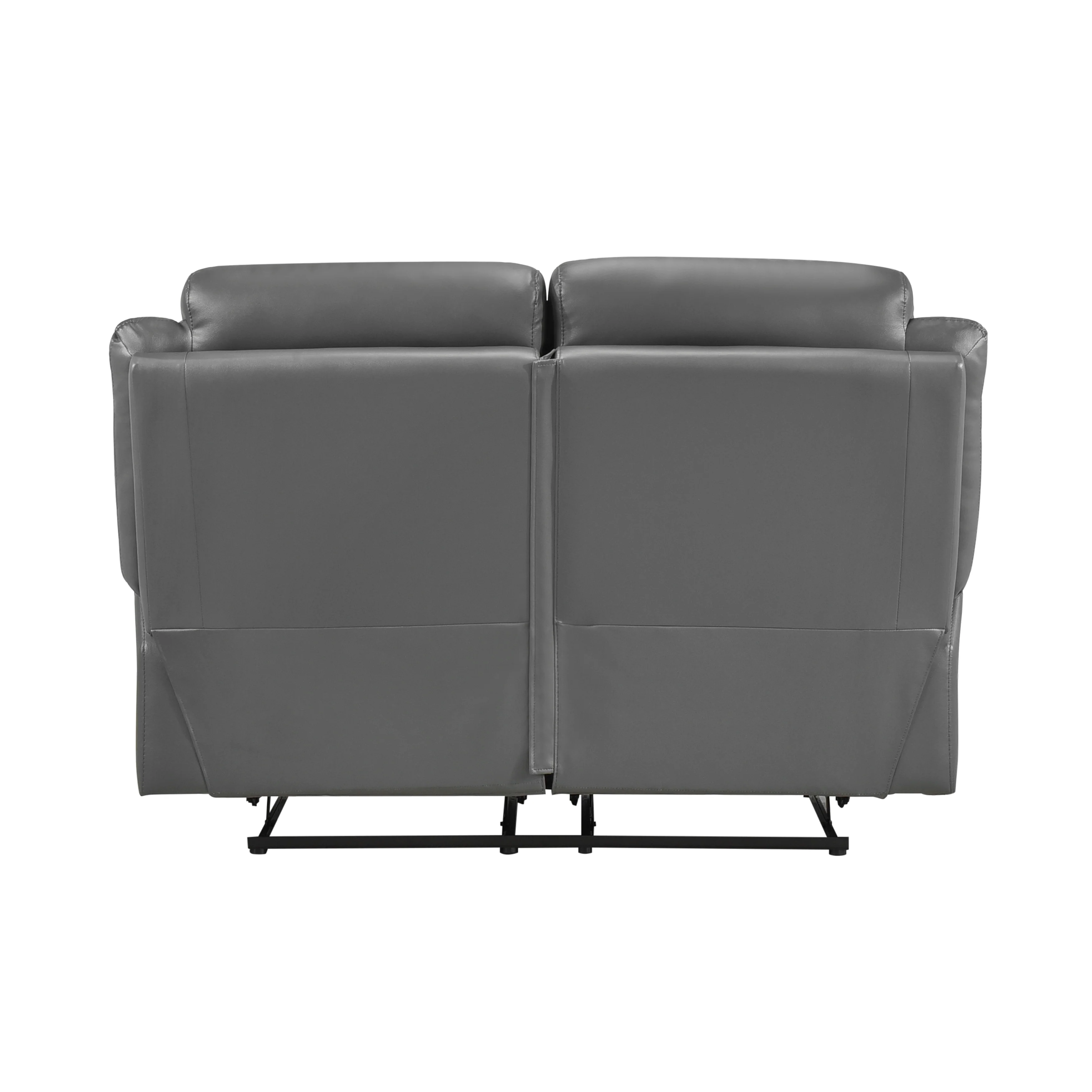 Laconia Double Reclining Loveseat in Gray - 9629DGY-2 - Image 3