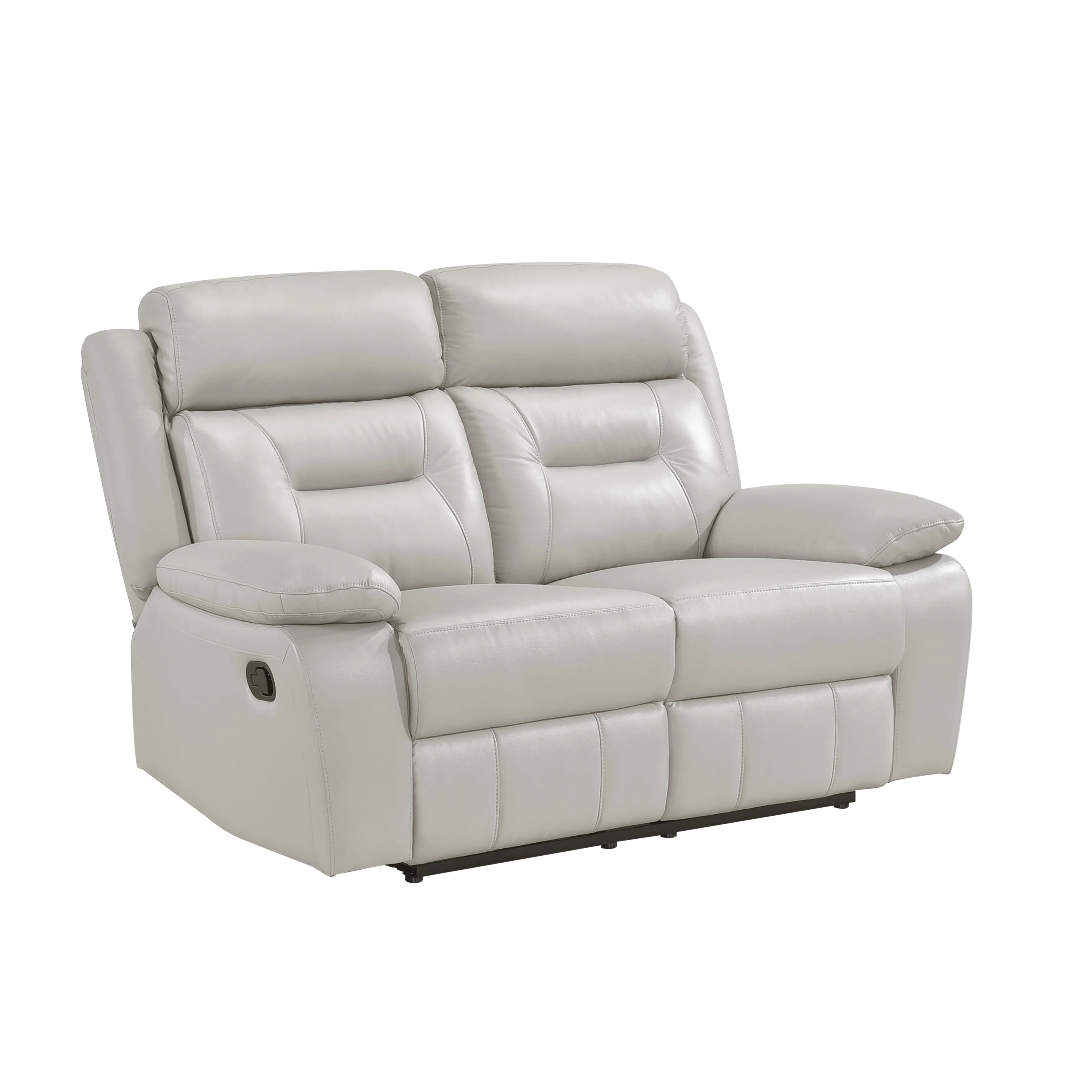 Laconia Double Reclining Loveseat in Gray - 9629SVE-2 - Image 2