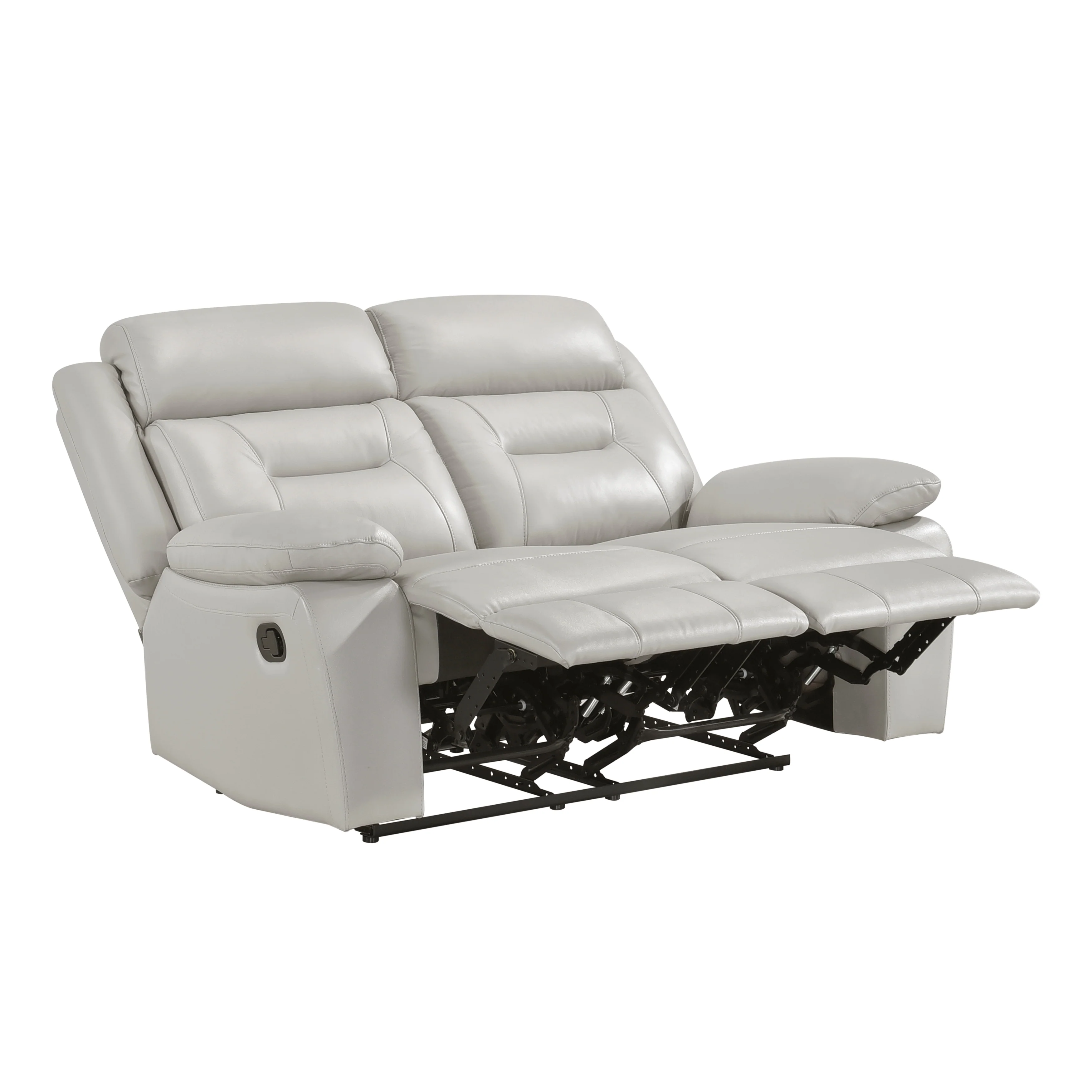 Laconia Double Reclining Loveseat in Gray - 9629SVE-2 - Image 4