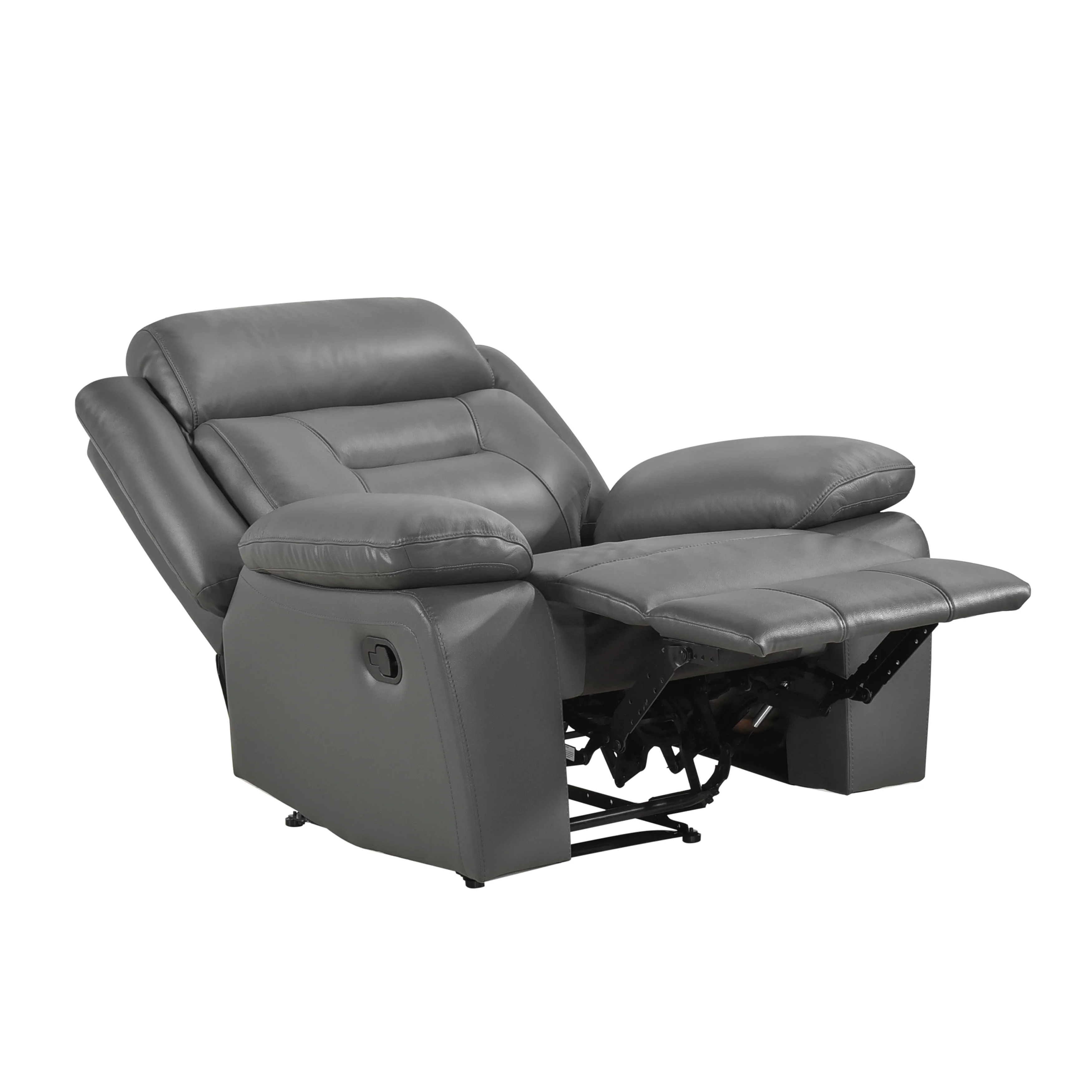 Laconia Reclining Chair in Gray - 9629DGY-1 - Image 5