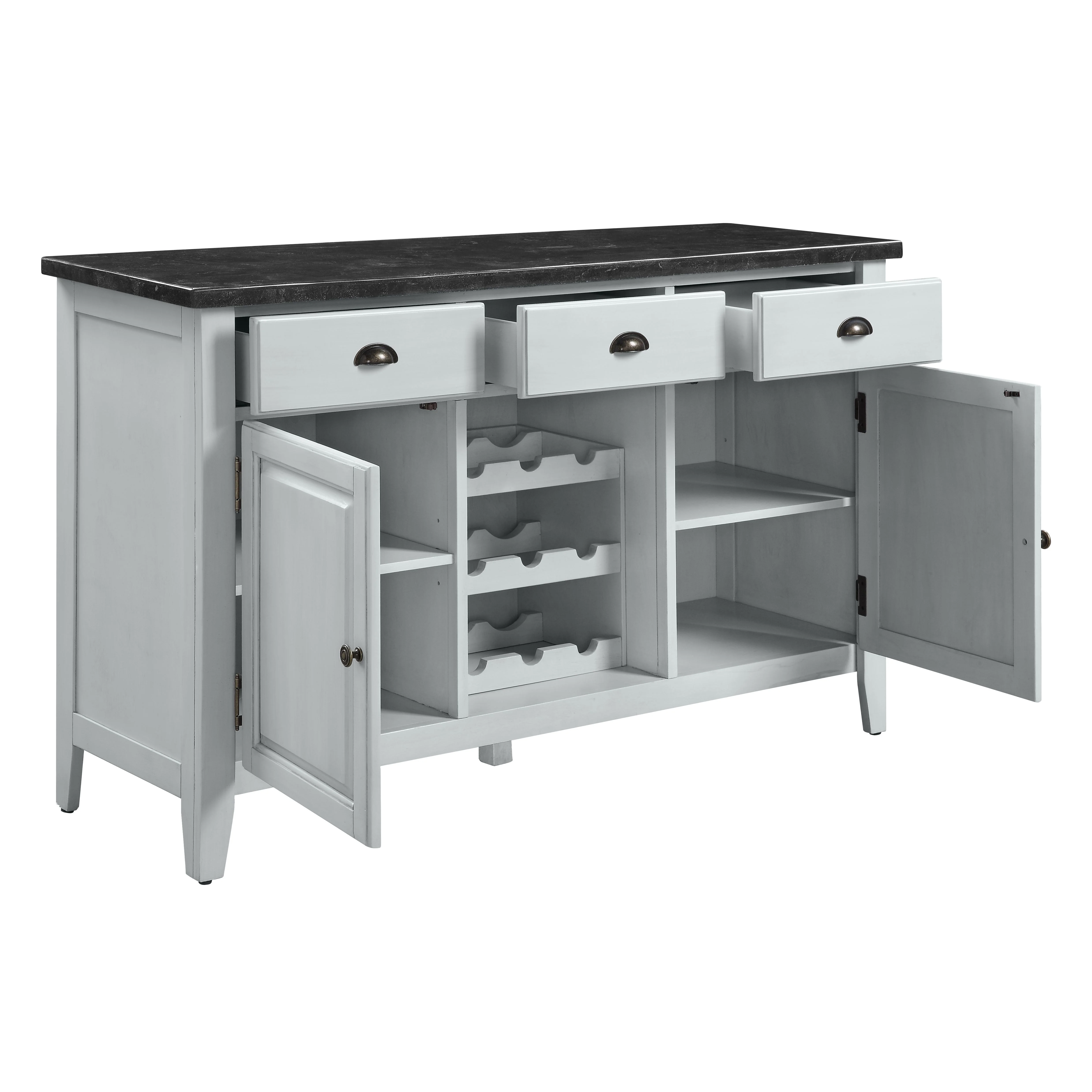 Lanton Server w/Natrual Marble Top - Image 22