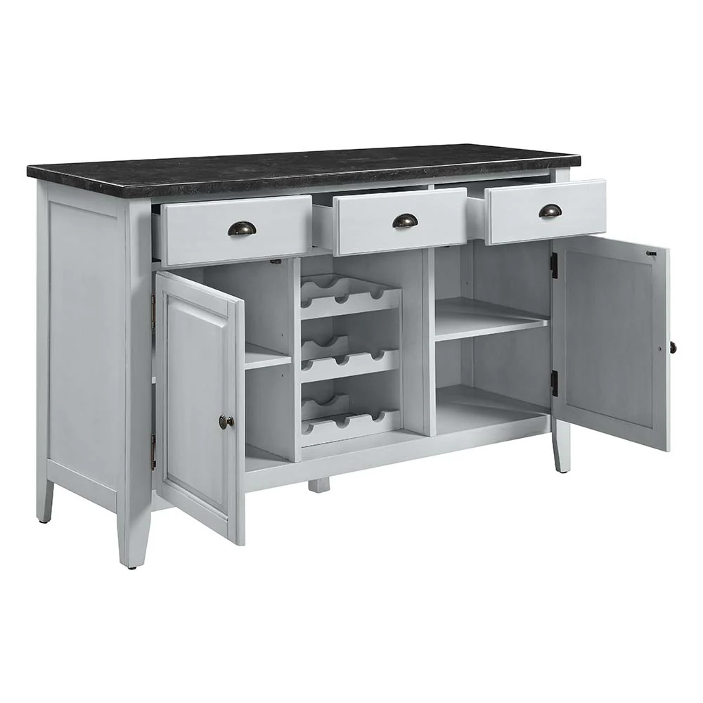 Lanton Server w/Natrual Marble Top - Image 5