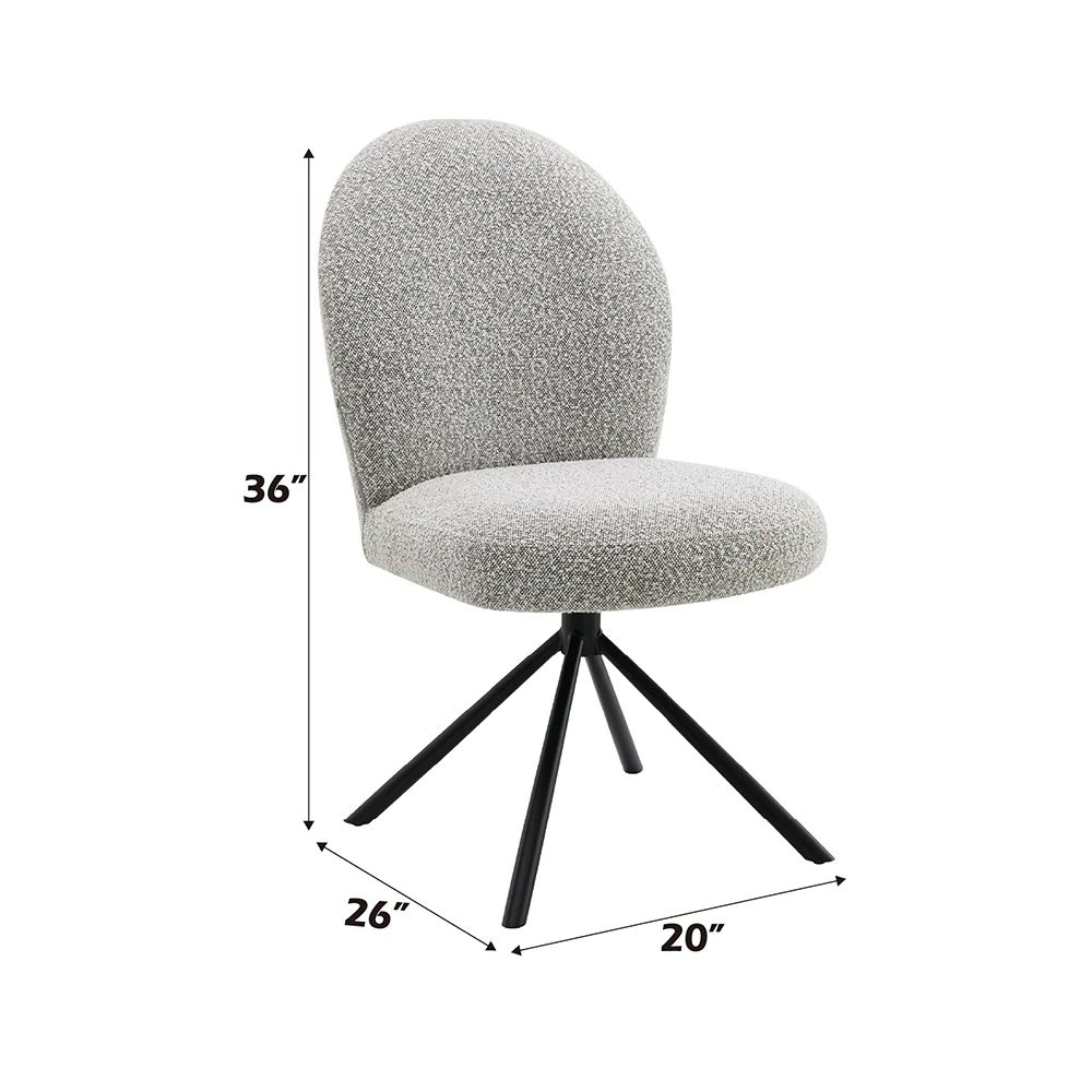 Lawton Side Chair w/Swivel (Set-2) - Image 5
